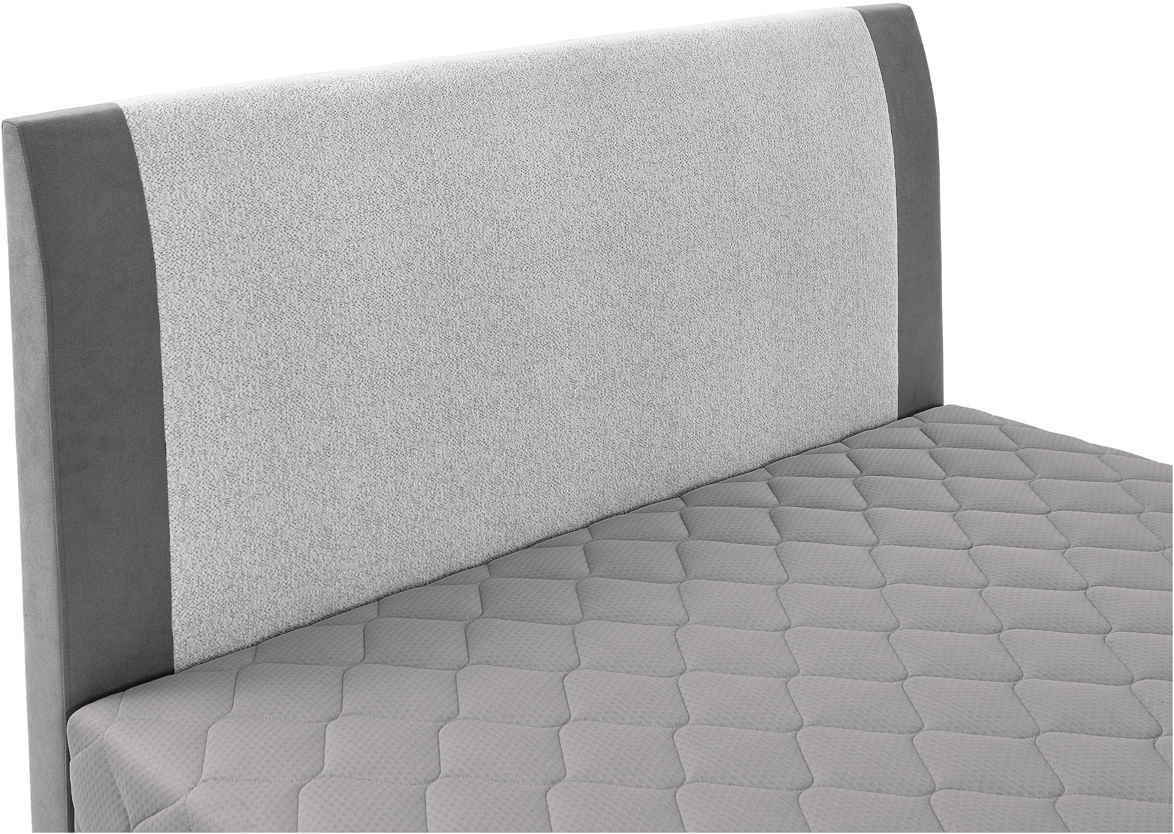 ATLANTIC home collection Boxbett »Borgholm« mit Taschen-Federkernmatratze, Bettkasten und Absetzung im Kopteil