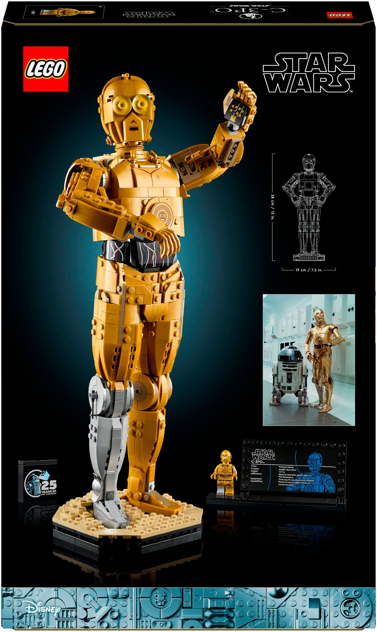 LEGO® Pions de construction »C-3PO™ (75398), LEGO Star Wars ™« Made in Europe