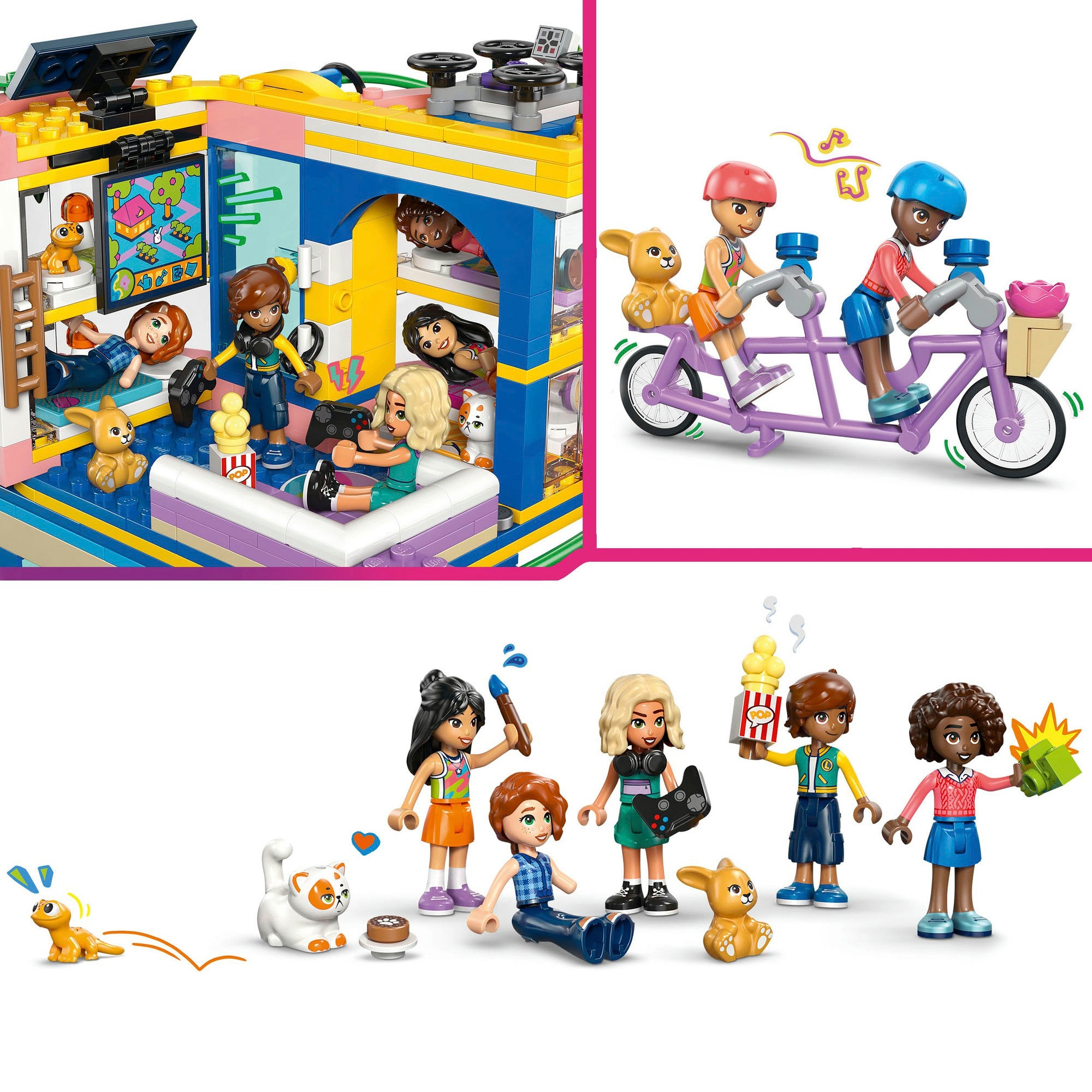 LEGO® Pions de construction »Heartlake City Clubhaus der Freunde (42689), LEGO Friends« Made in Europe