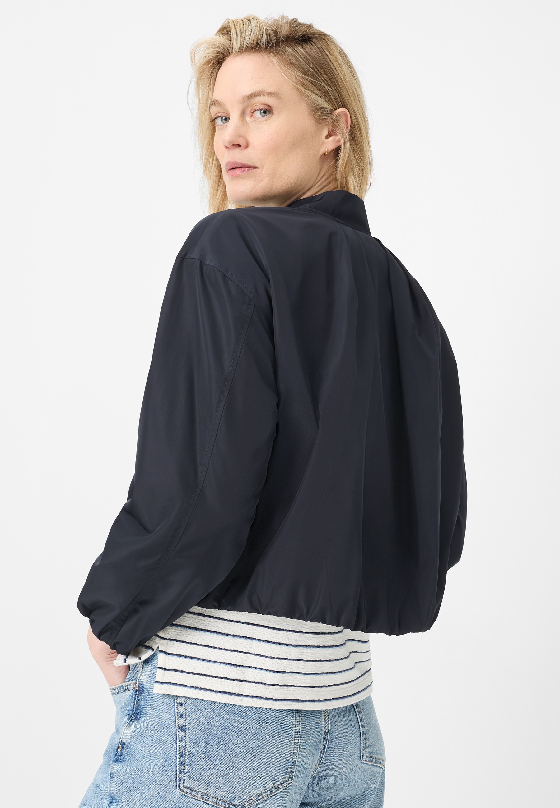 Fuchs Schmitt Blouson Stehkragen, Regular Fit, Rückenfalten