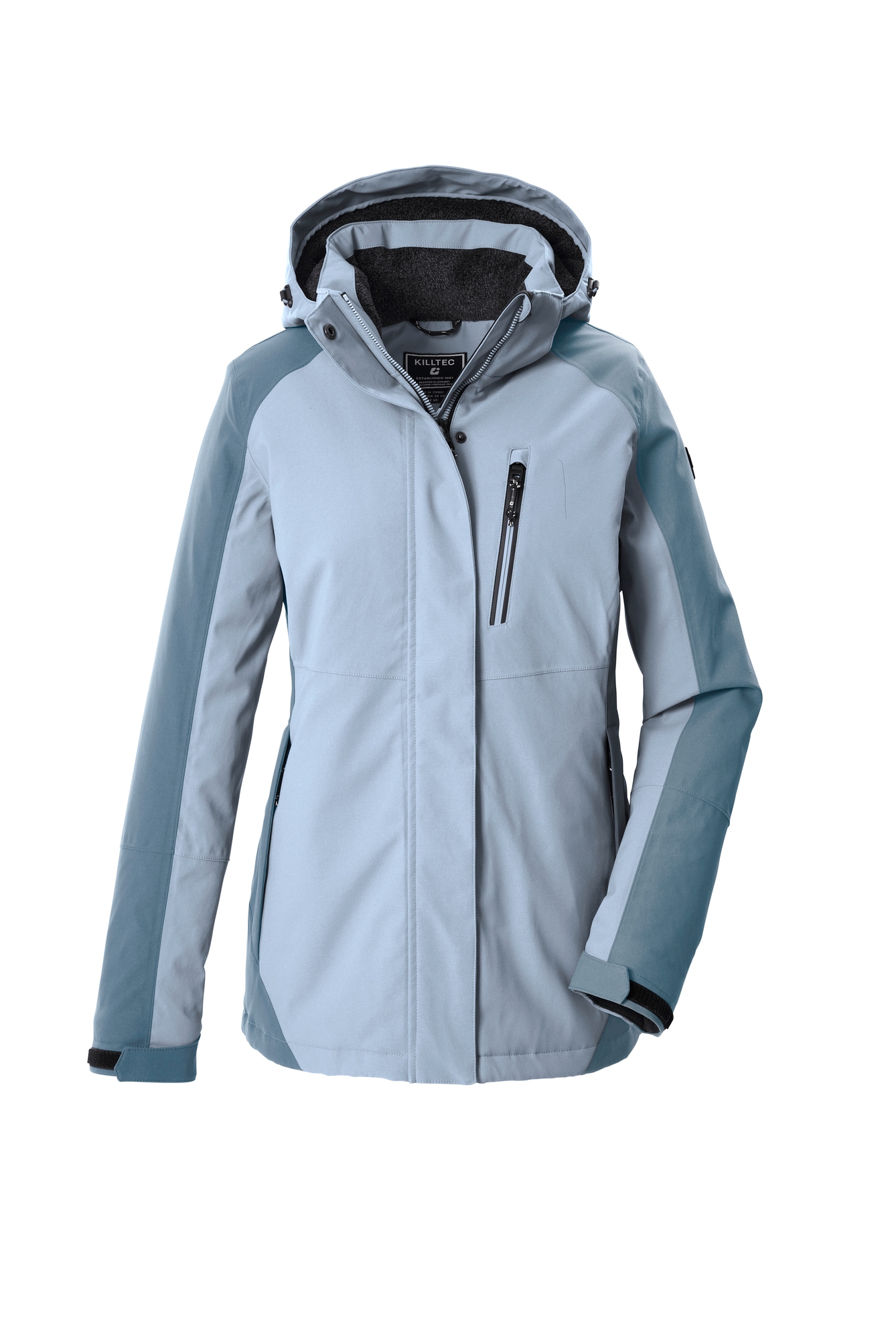 Killtec Veste fonctionnelle »KOW 59 WMN JCKT« avec capuche avec coutures soudées, étanche, coupe-vent, respirant