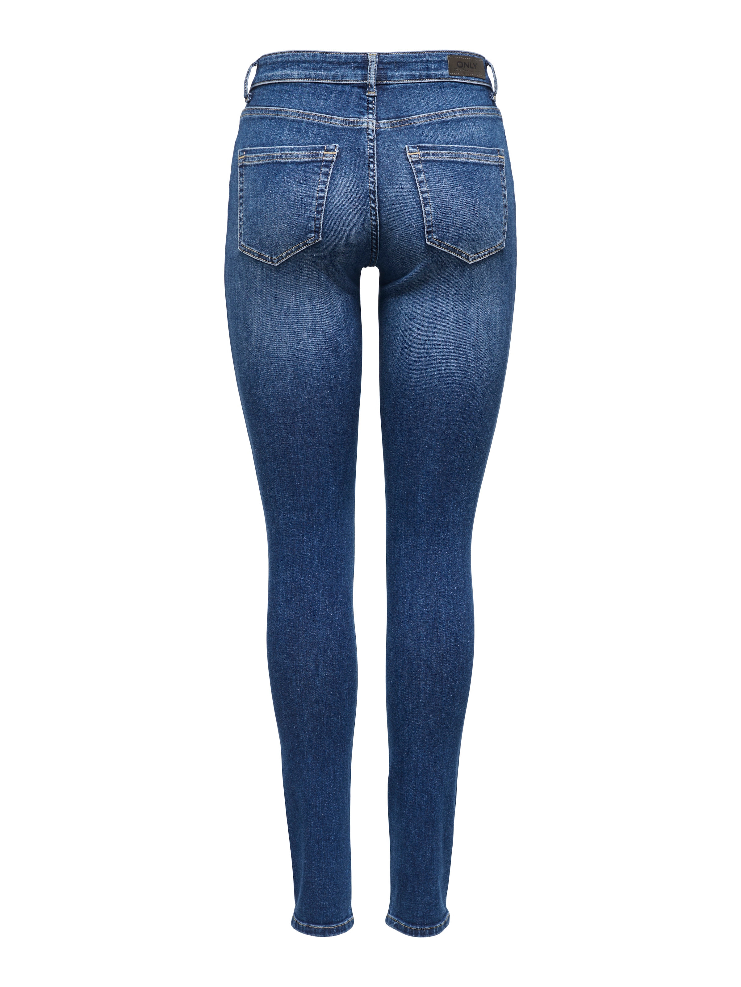 ONLY Jeans skinny »ONLBLUSH MID WAIST SKINNY DNM BOX« Baumwollmischung, skinny fit, mittlere Taille
