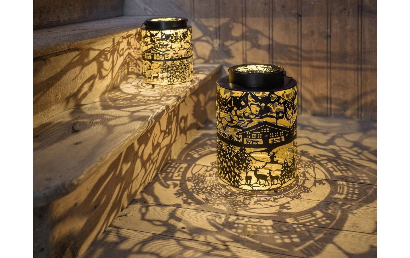 STT LED Laterne »Aura swiss« Warmweiss