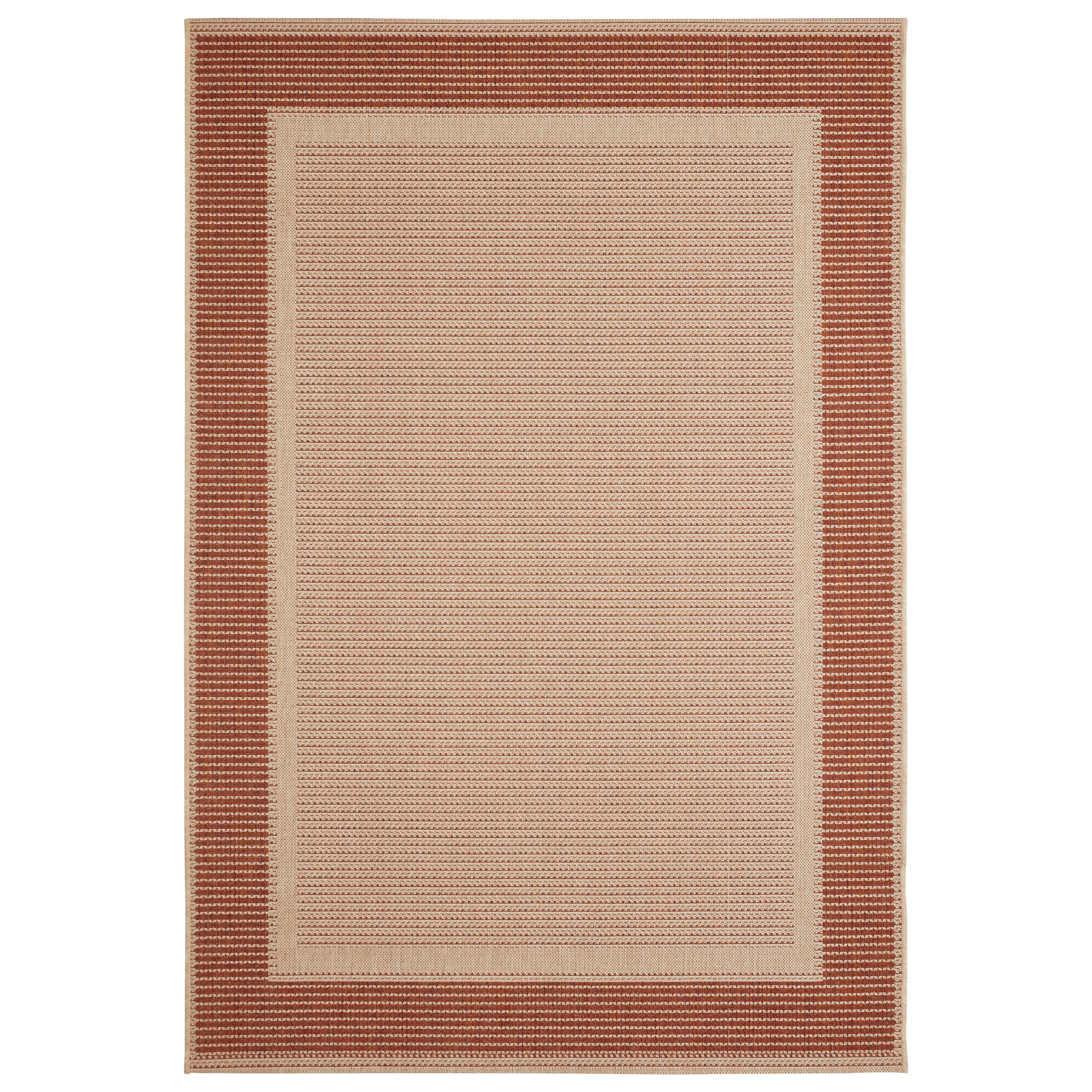 Andiamo Tapis »ARIZONA 2« Rectangulaire 5 mm Höhe Flachgewebe, mit Bordüre, In- und Outdoor geeignet, wetterfest