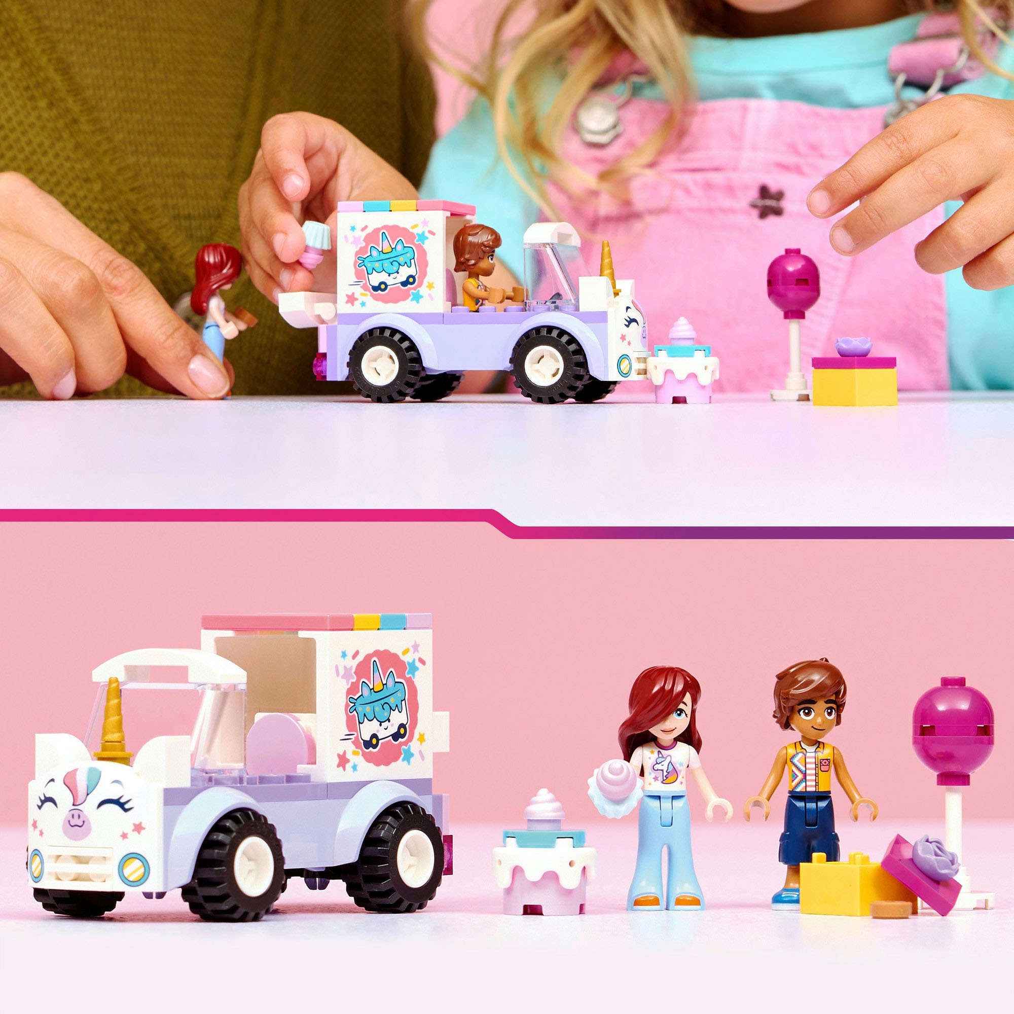 LEGO® Pions de construction »Einhorn-Kuchenlieferwagen (42675), LEGO Friends« Made in Europe
