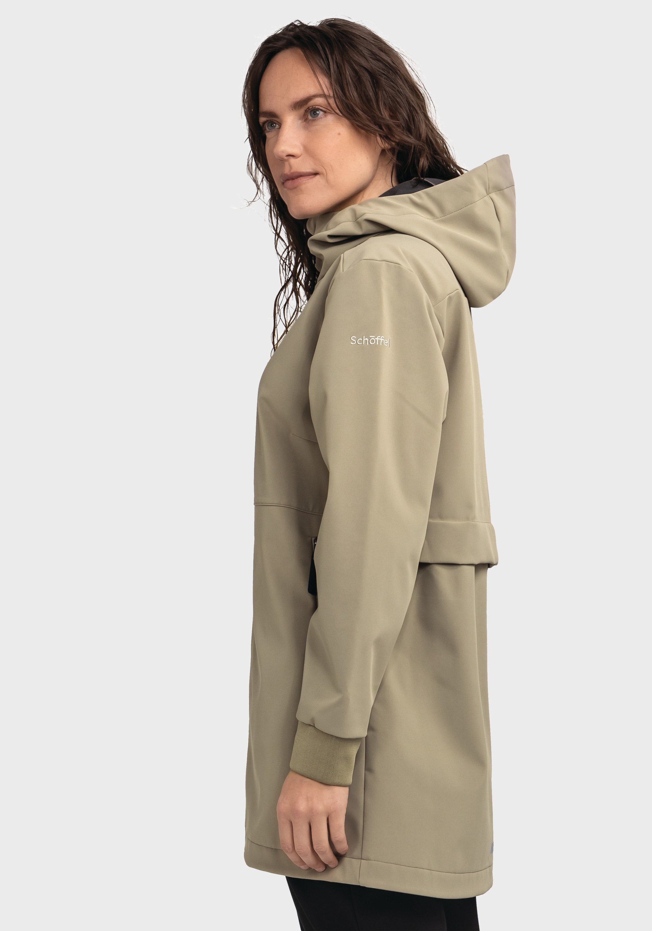 Schöffel Outdoorjacke »Urban Softshell Jk Style Suavio WMS« mit Kapuze