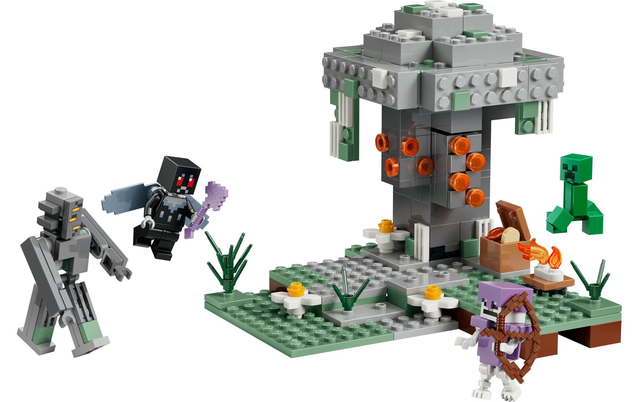   Konstruktionsspielsteine »Minecraft Blasser Garten 21586« Kategorie: Fantasy-Welt