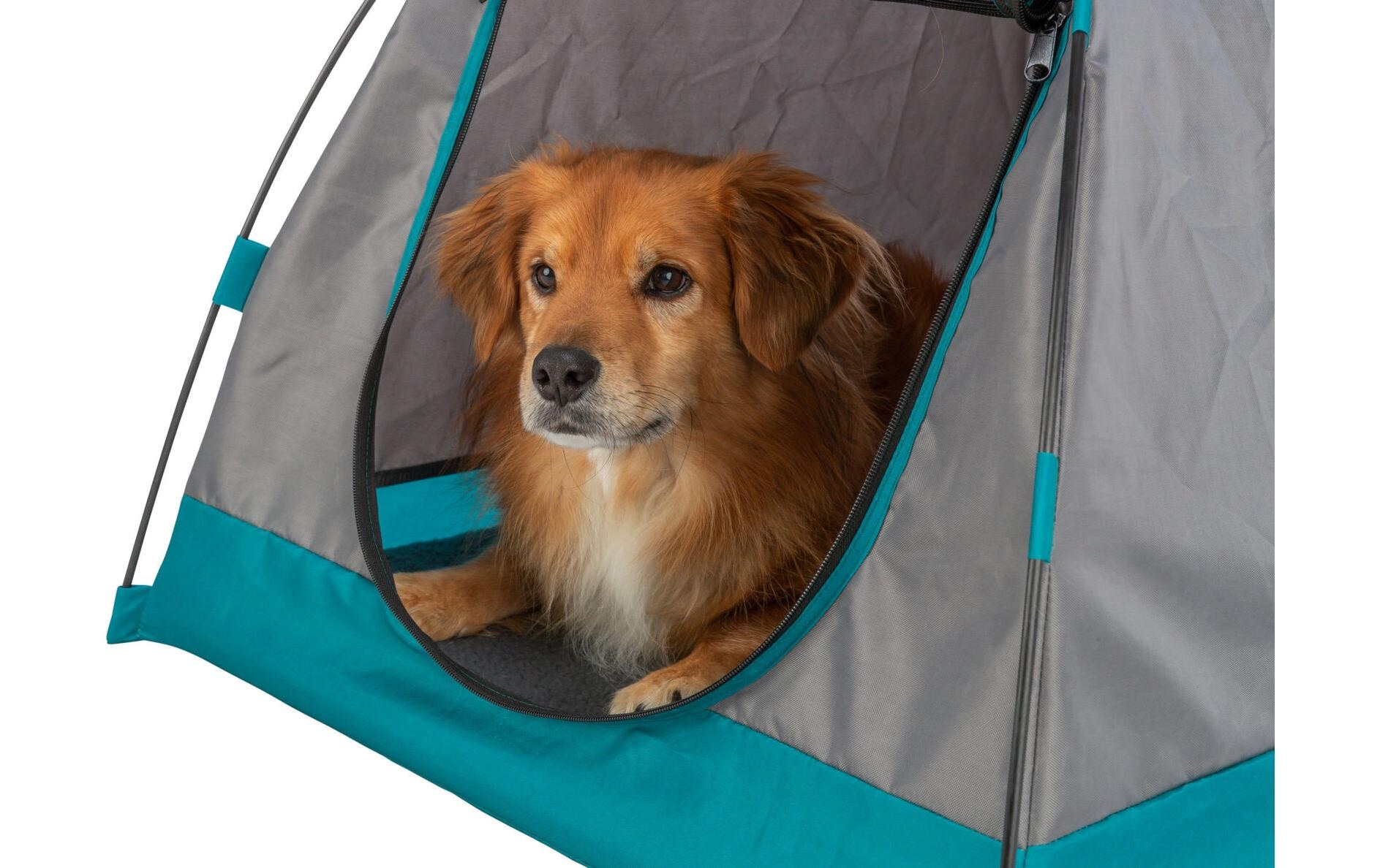 TRIXIE Tierhaus »für Hunde 80 × 63 × 65 cm Dunkelgrau/Petrol«