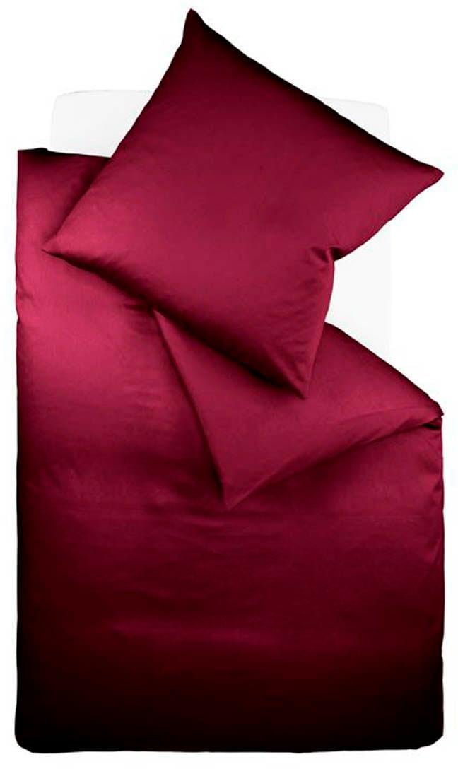 fleuresse Bettwäsche »Colours in 135x200, 155x220 oder 200x200 cm« 2 Stk. Bettwäsche aus 100% Baumwolle, uni, mit Reissverschluss