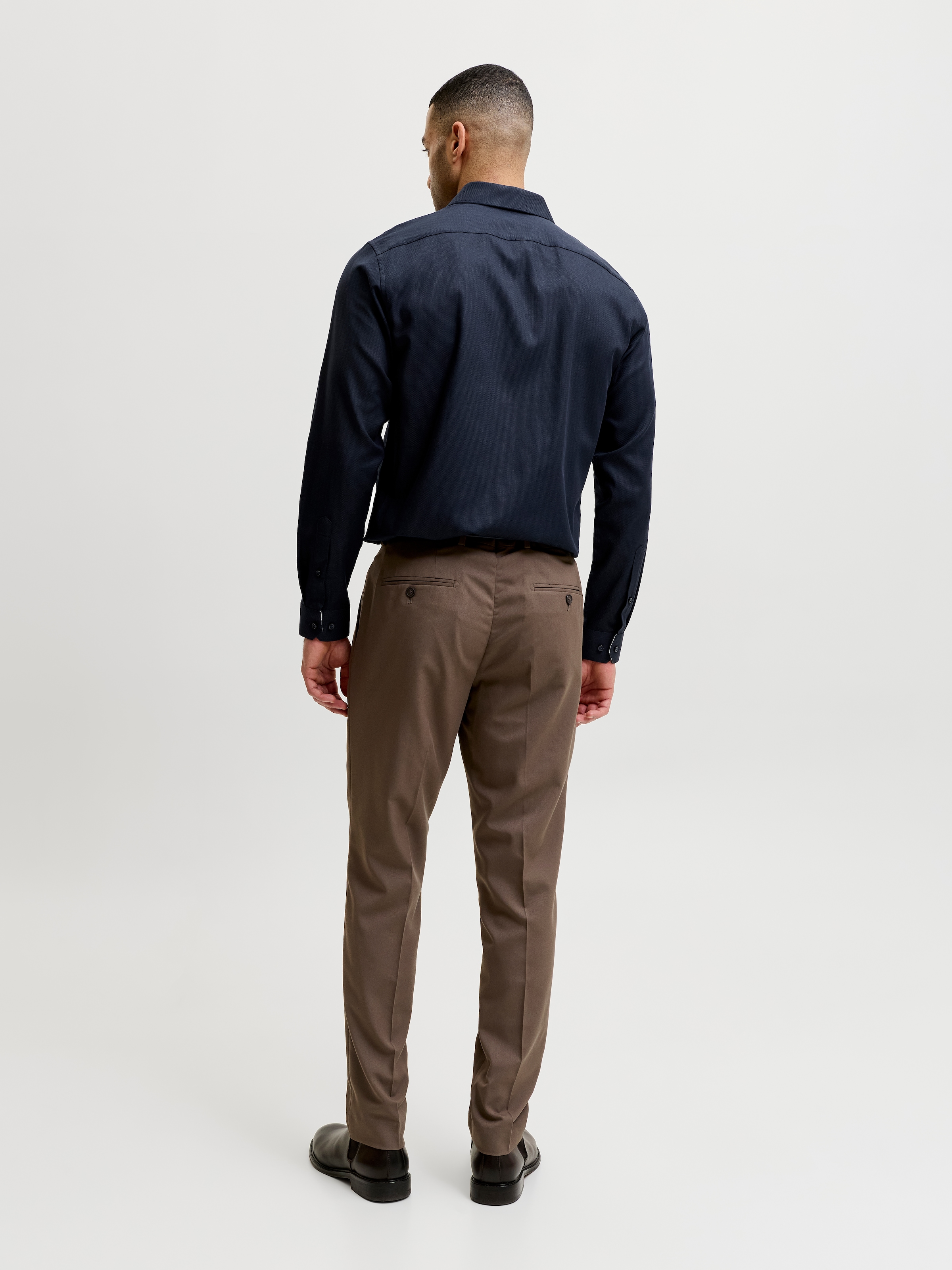 Jack & Jones Langarmhemd »JPRBLAPARKER DETAIL L/S SHIRT SN« Baumwolle, slim fit
