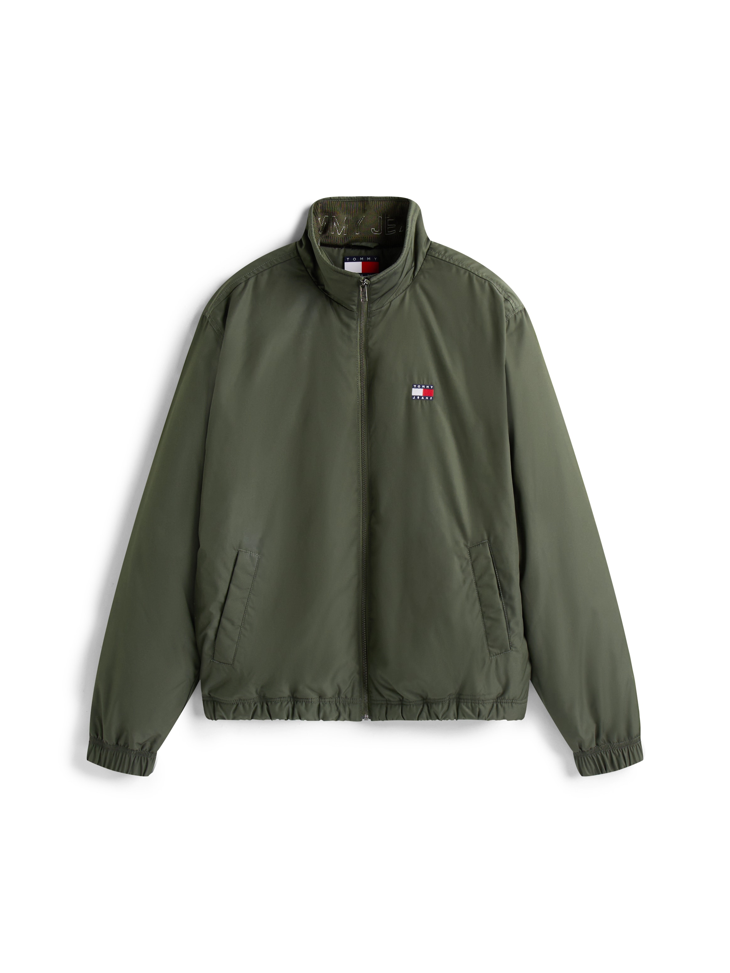 Tommy Jeans Blouson »TJM ESSENTIAL PADDED JACKET EXT« Freizeitjacke, Übergangsjacke glänzend, Stretchbündchen, Stehkragen