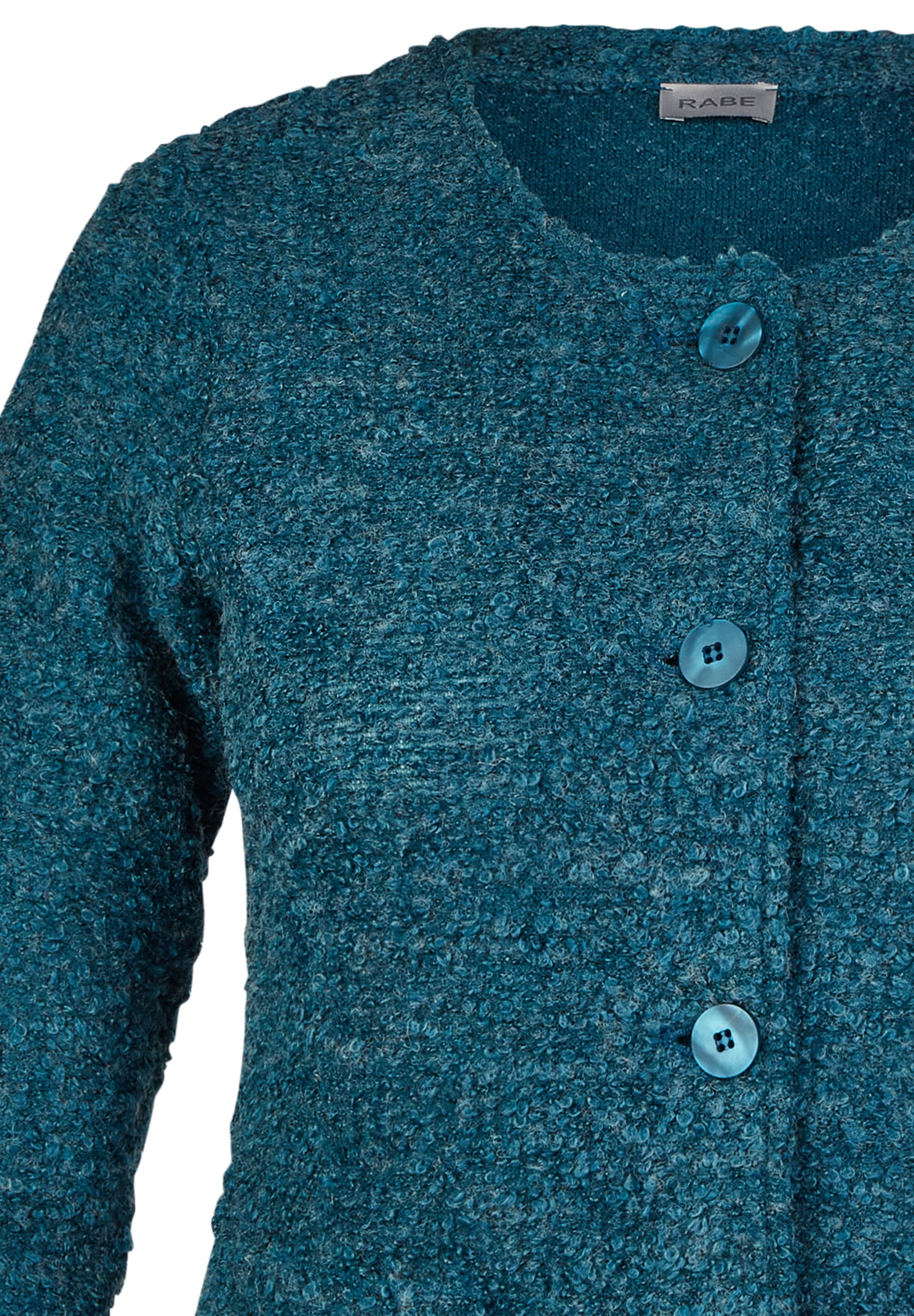 Rabe Strickjacke mit Taschen