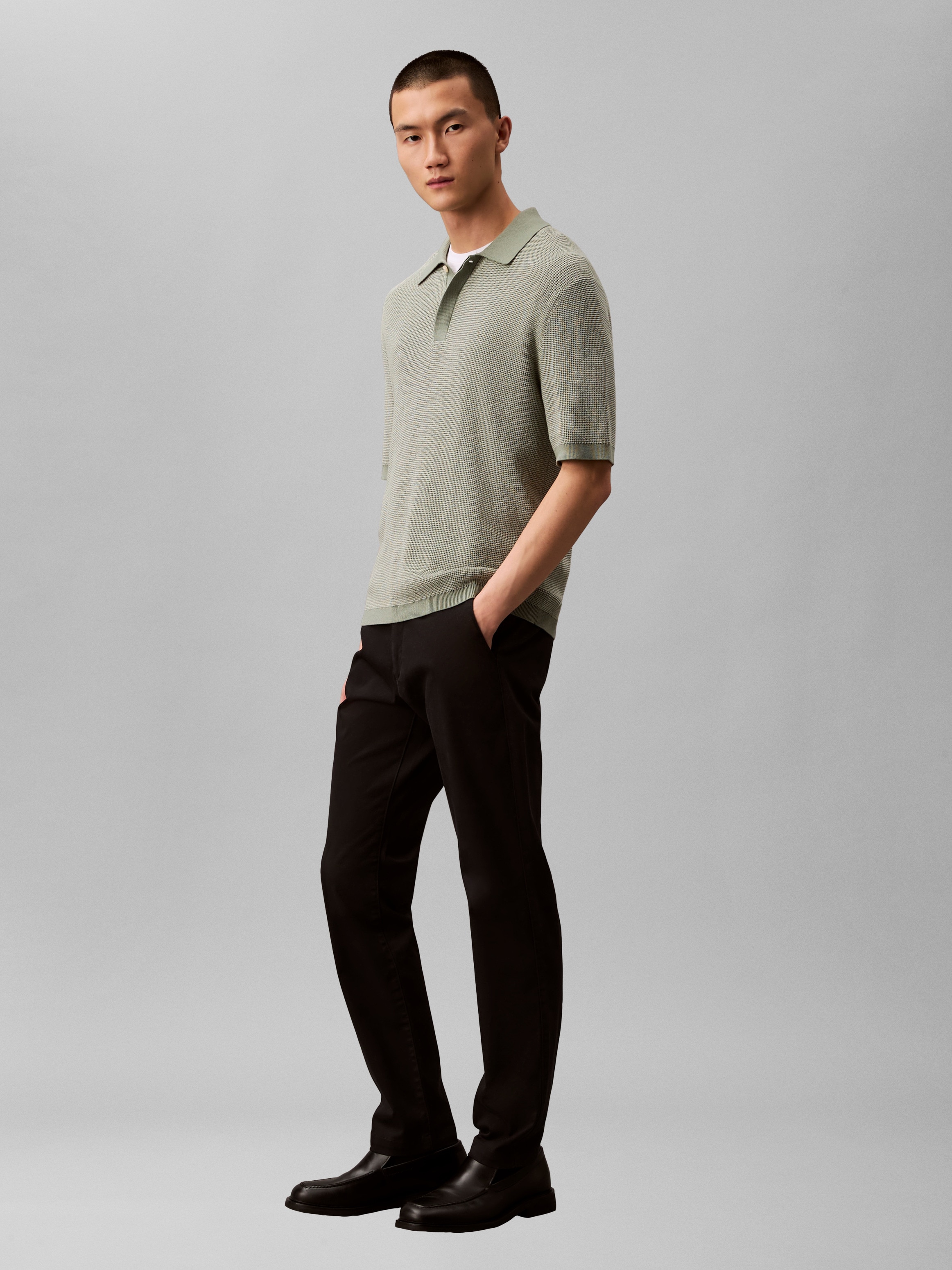 Calvin Klein Chinos »SLM CTTN STRTCH CHN«  Mit Gürtelschlaufen