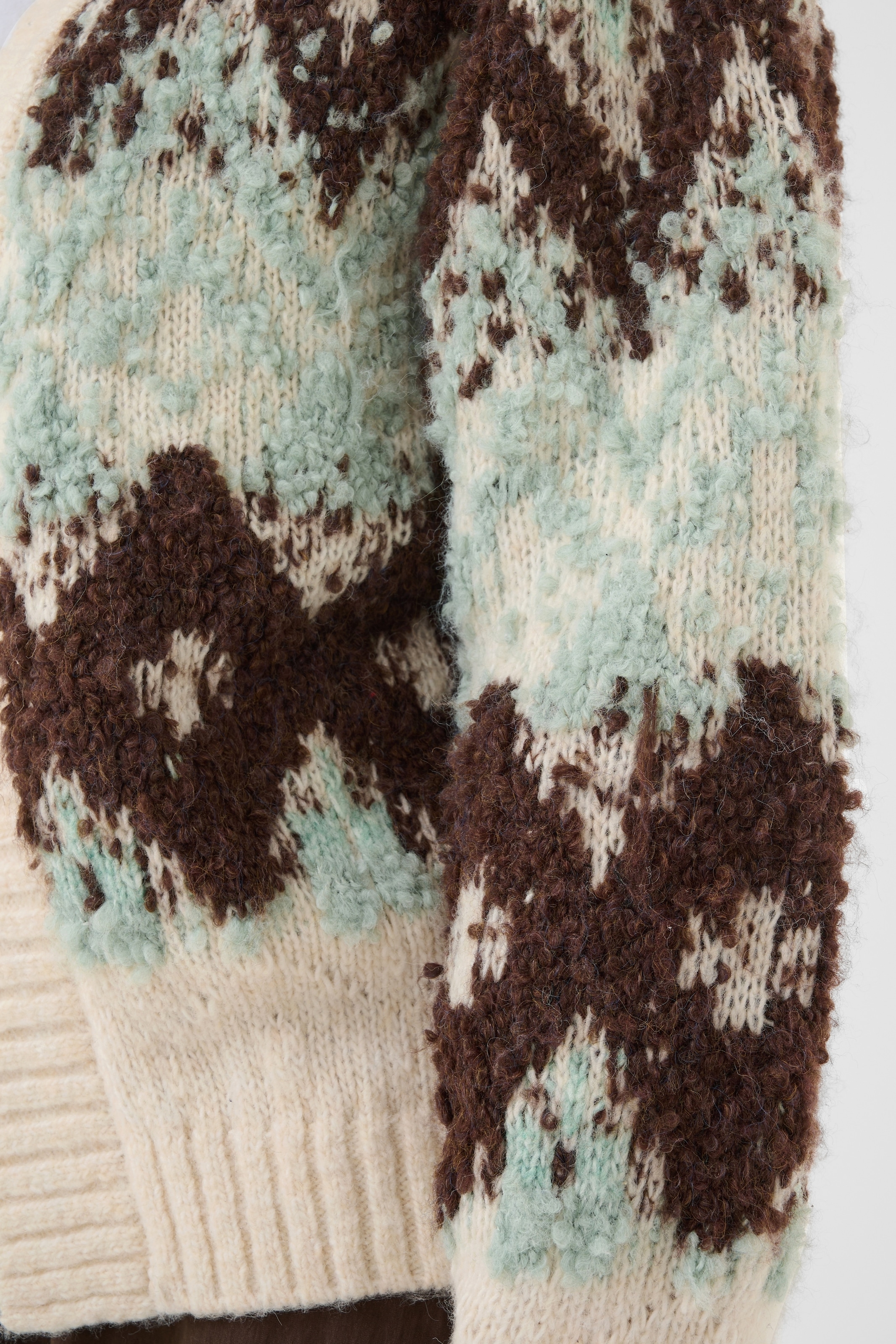 Saint Tropez Veste en tricot »TuskaSZ Cardigan« Mélange de matériaux, coupe regular