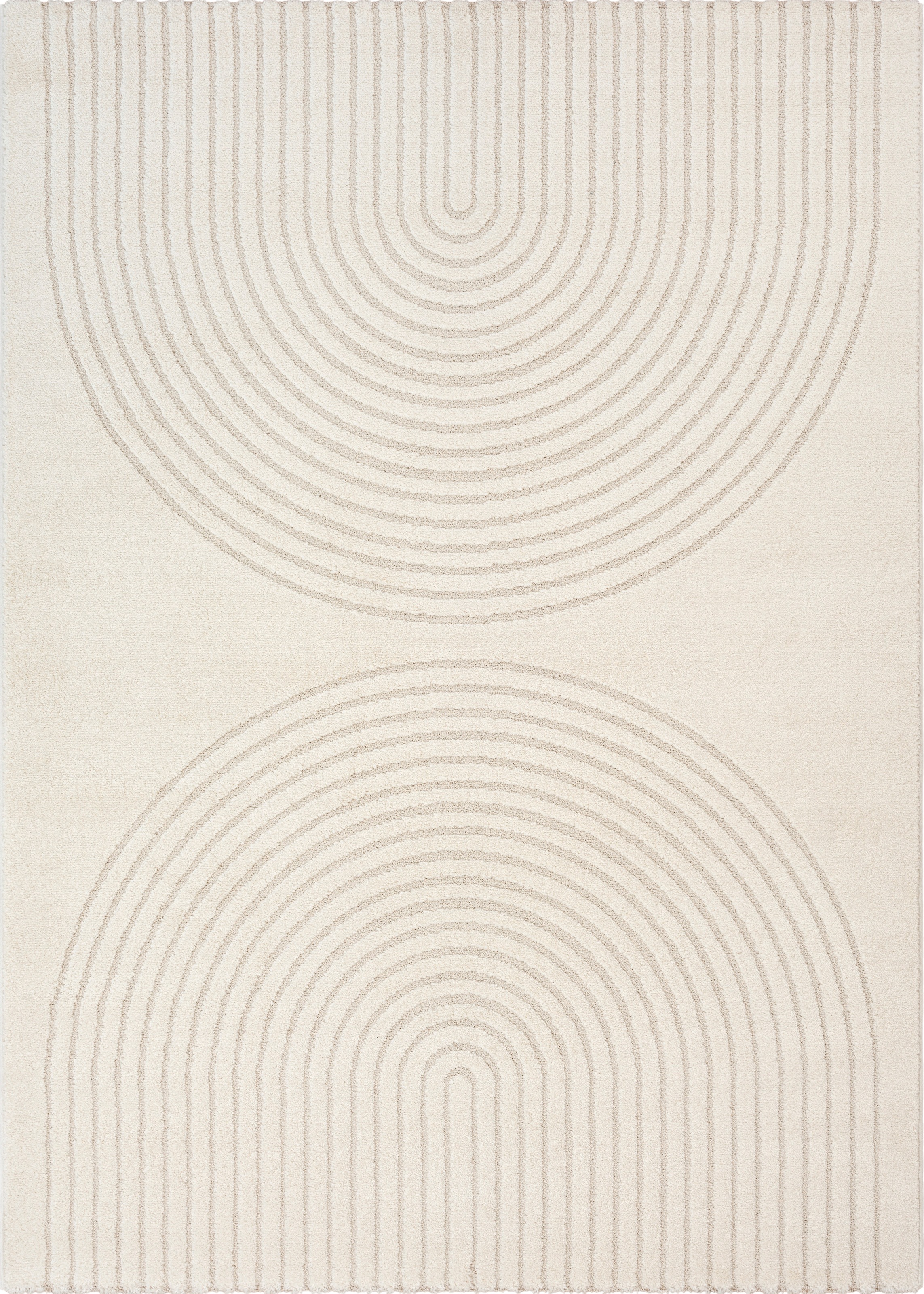 merinos Tapis »Eclipse« Rectangulaire 14 mm Höhe moderner Wohnzimmer Teppich, geometrisches Design