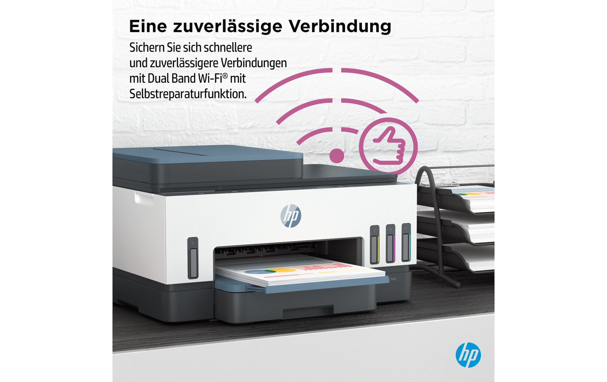 HP Imprimante jet d'encre »Smart Tank 7306«
