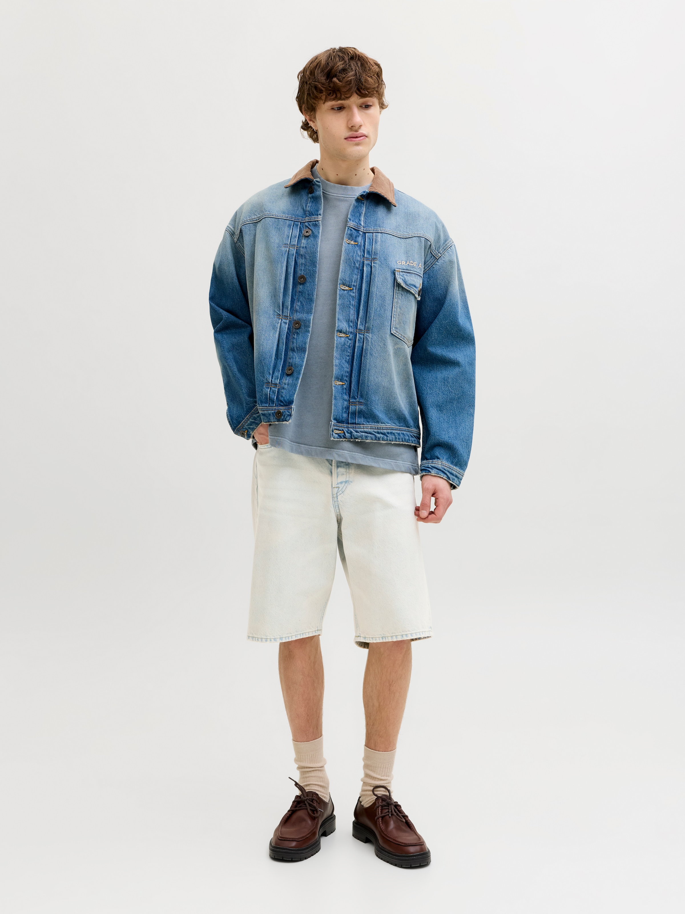 Jack & Jones Short de détente »JJIALEX JJORIGINAL SHORTS SBD 300 SN«  coton, coupe décontractée