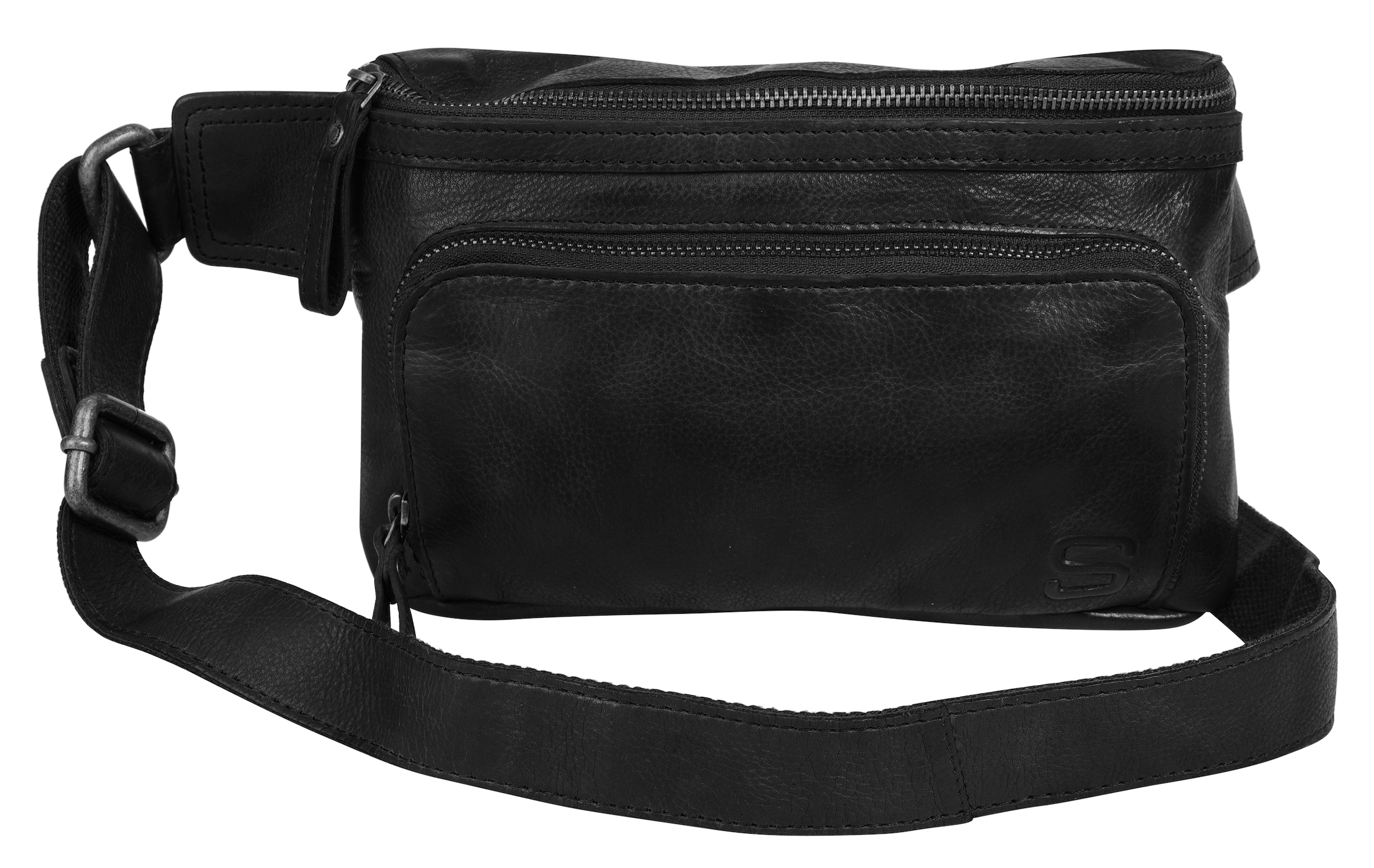 Spikes & Sparrow Gürteltasche echt Leder