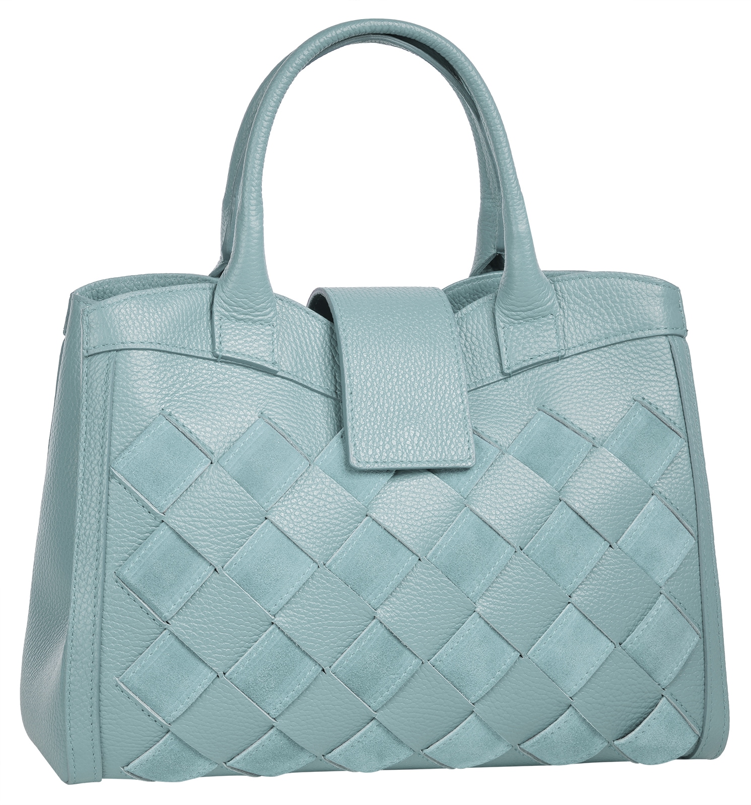 Samantha Look Sac à bandoulière cuir véritable, fabriqué en Italie