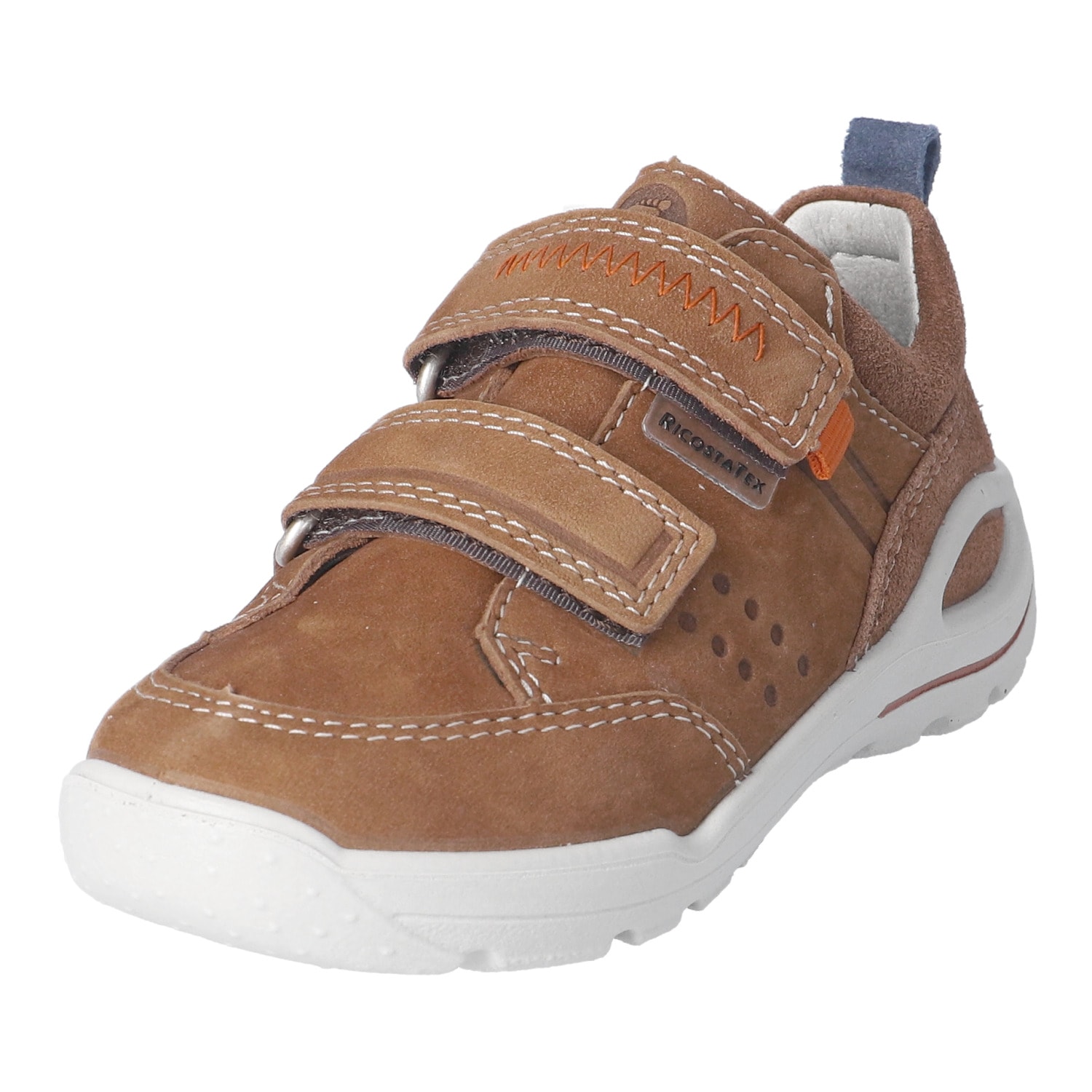 Ricosta Sneaker »June«  Halbschuh mit Klett, Grössenschablone zum Download, WMS: weit