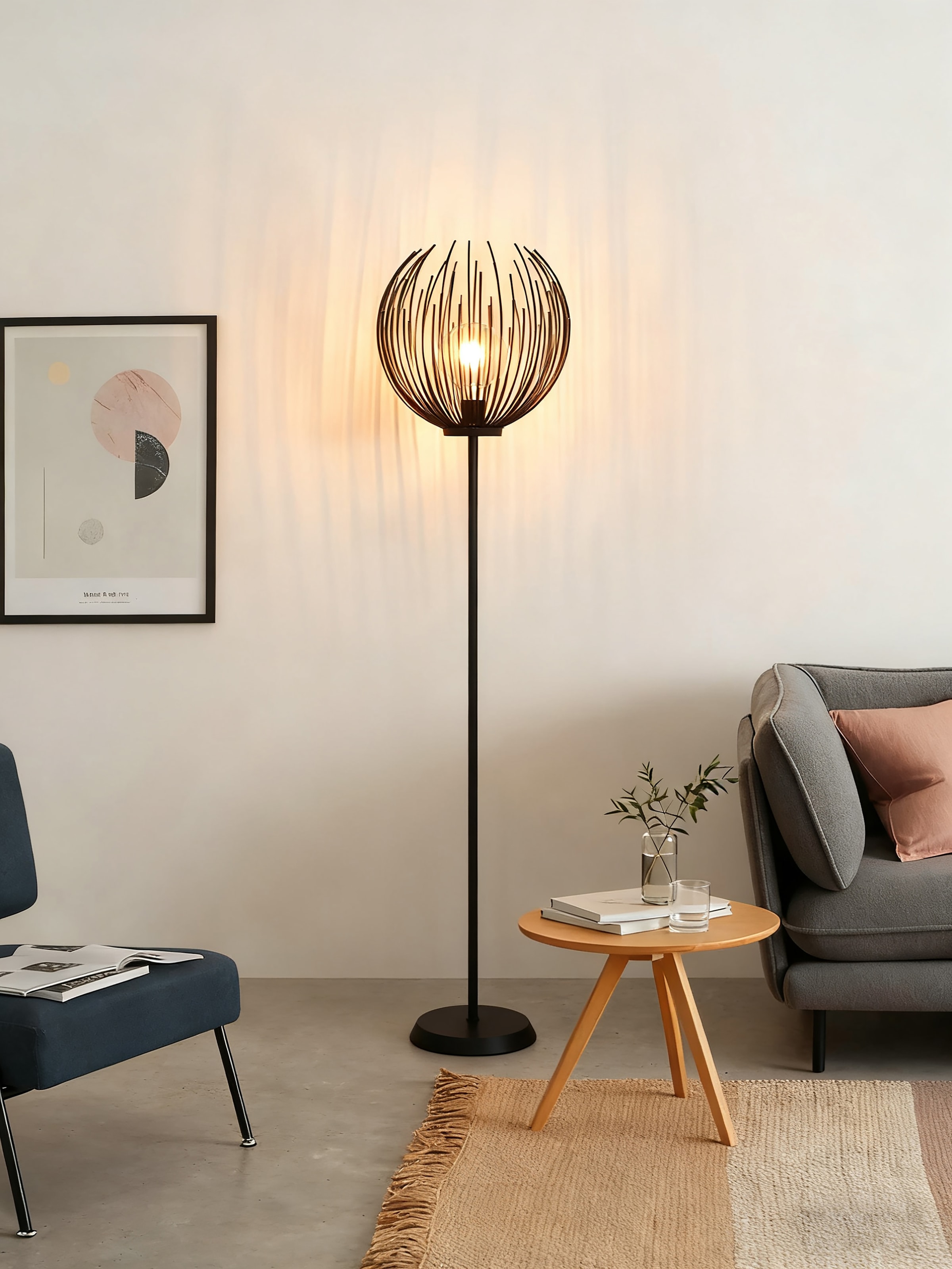 GOODproduct Lampadaire »Tonnia« 1 cuis