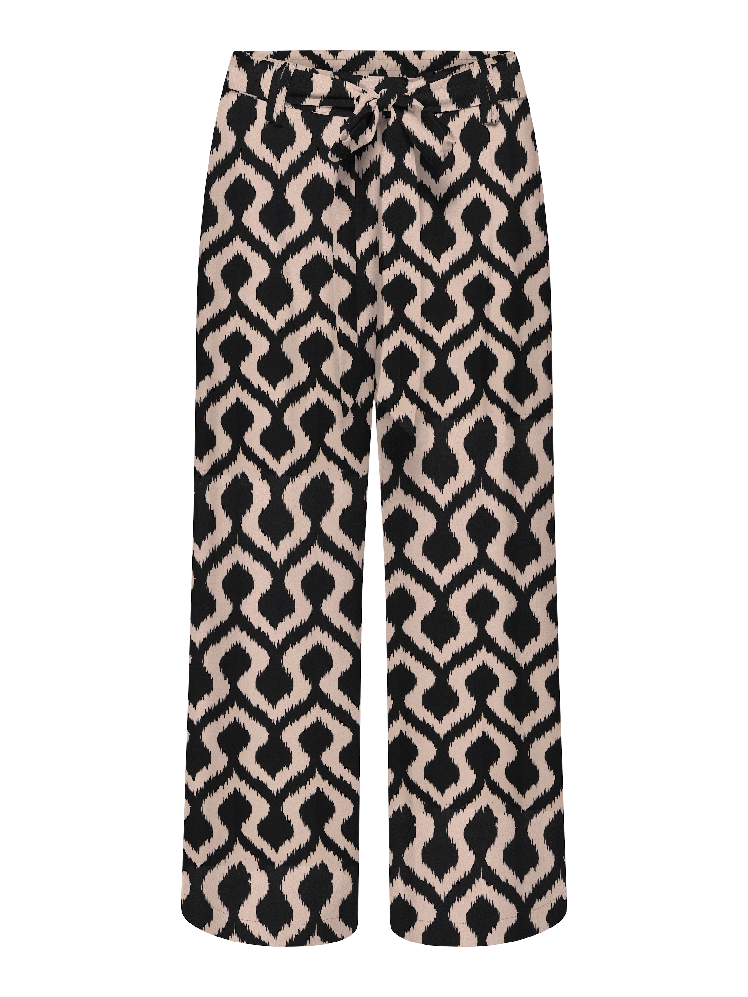 ONLY Pantalon palazzo »ONLNOVA LIFE CROP PALAZZO PANT AOP PTM«  viscose, coupe regular