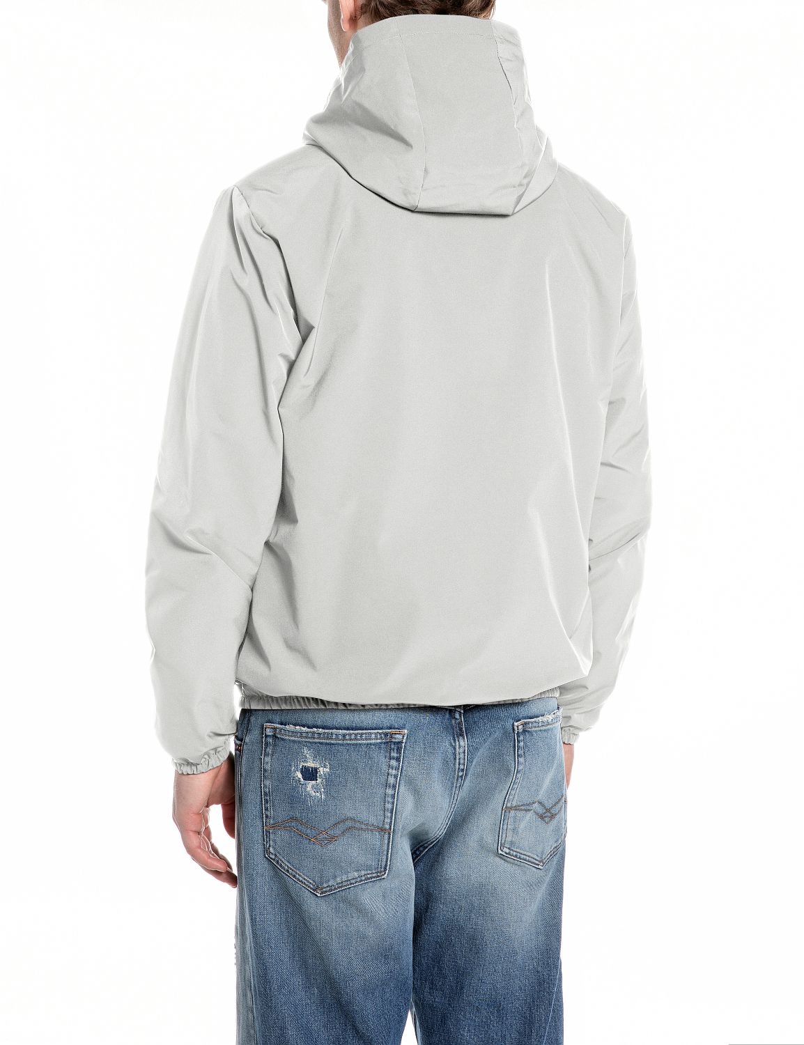 Replay Veste courte avec capuche avec capuche