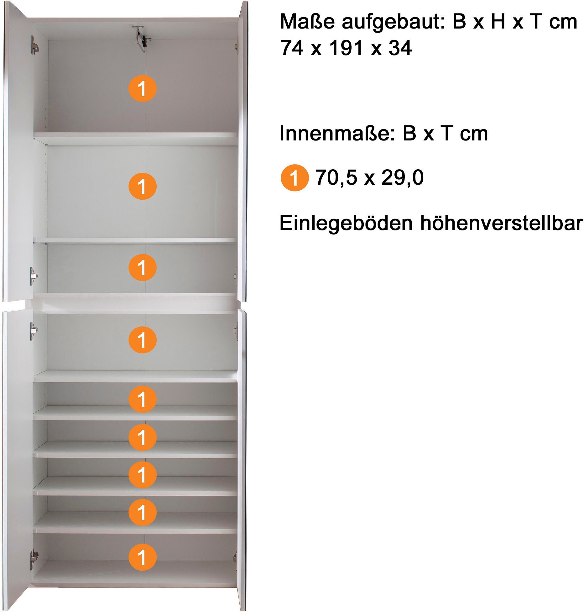 Home affaire Ensemble de vestiaires »Malcesine« 3 cuis tlg.