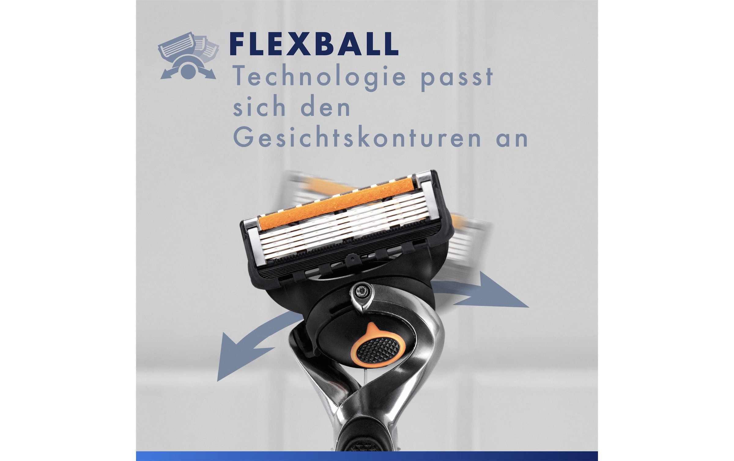 Gillette Nassrasierer »Gillette Fusion5 Proglide 11er + Handstück«