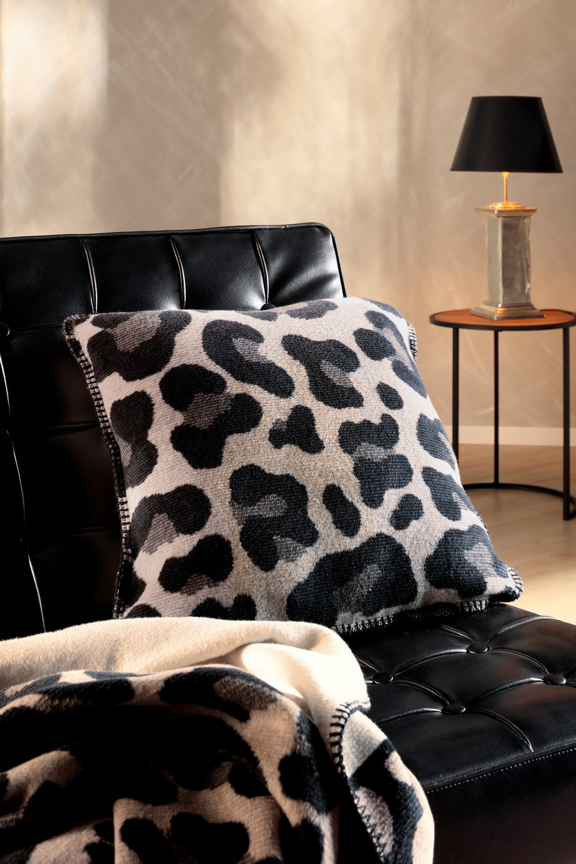 Biederlack Dekokissen »Leo Part« im angesagten Leodesign