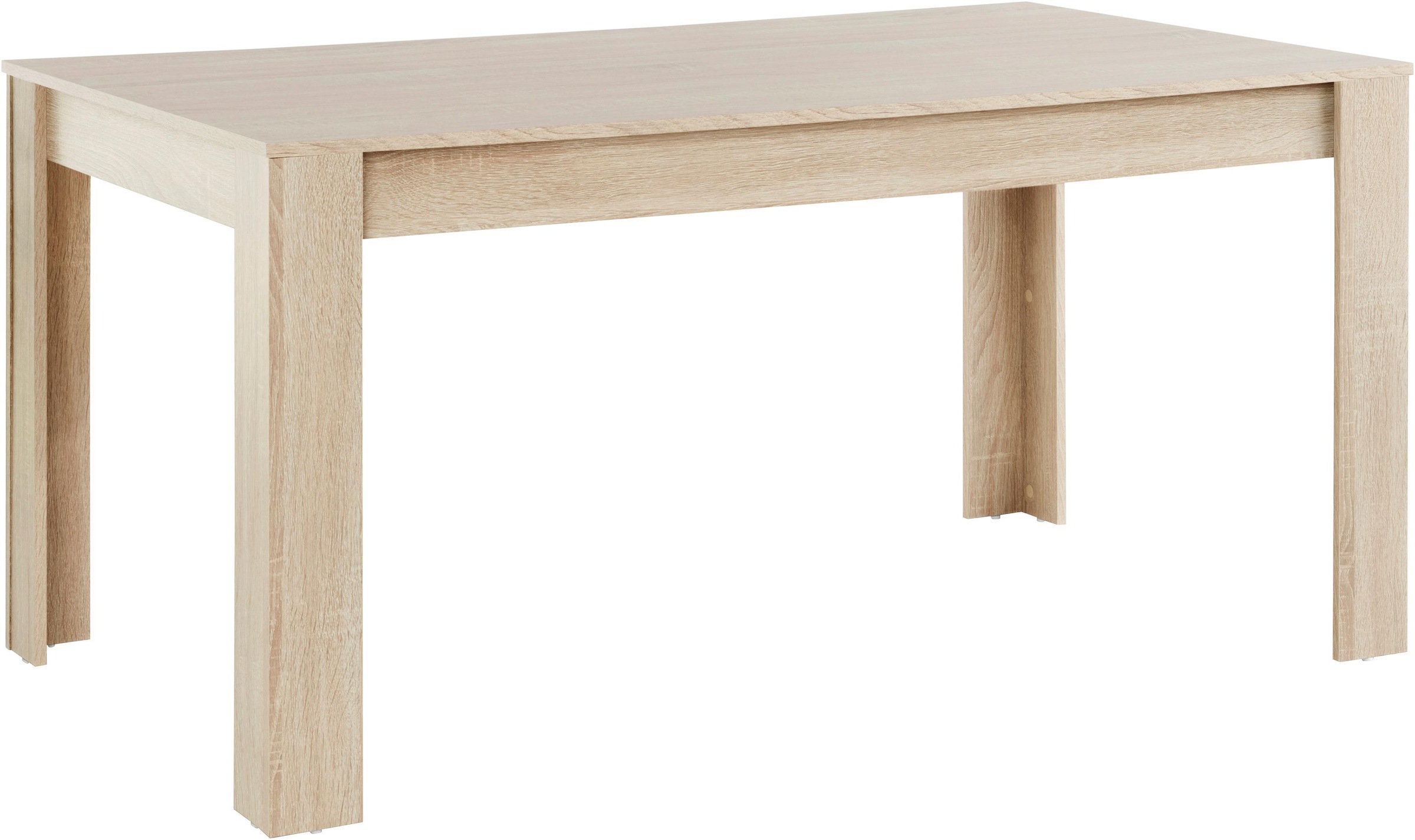 GOODproduct Ensemble de salle à manger »Lynn160/Brooke« Tisch mit 4 Stühlen