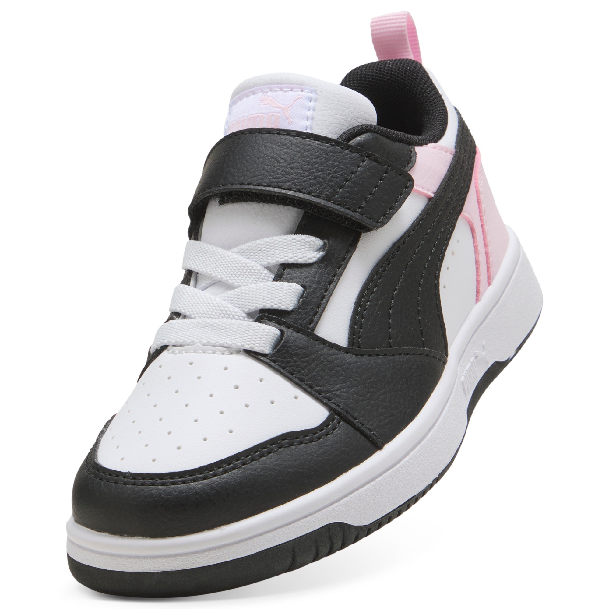 PUMA Sneakers »REBOUND V6 LO AC+ PS«  knöchelhoher Schnitt, mit Klettverschluss, mit Gummilaufsohle
