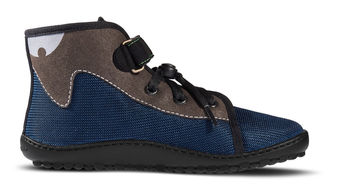 Leguano Chaussures pieds nus »LEGUANITO SCIPPO«  chaussure à lacets, chaussure à scratch, chaussure confortable, lavable en machine