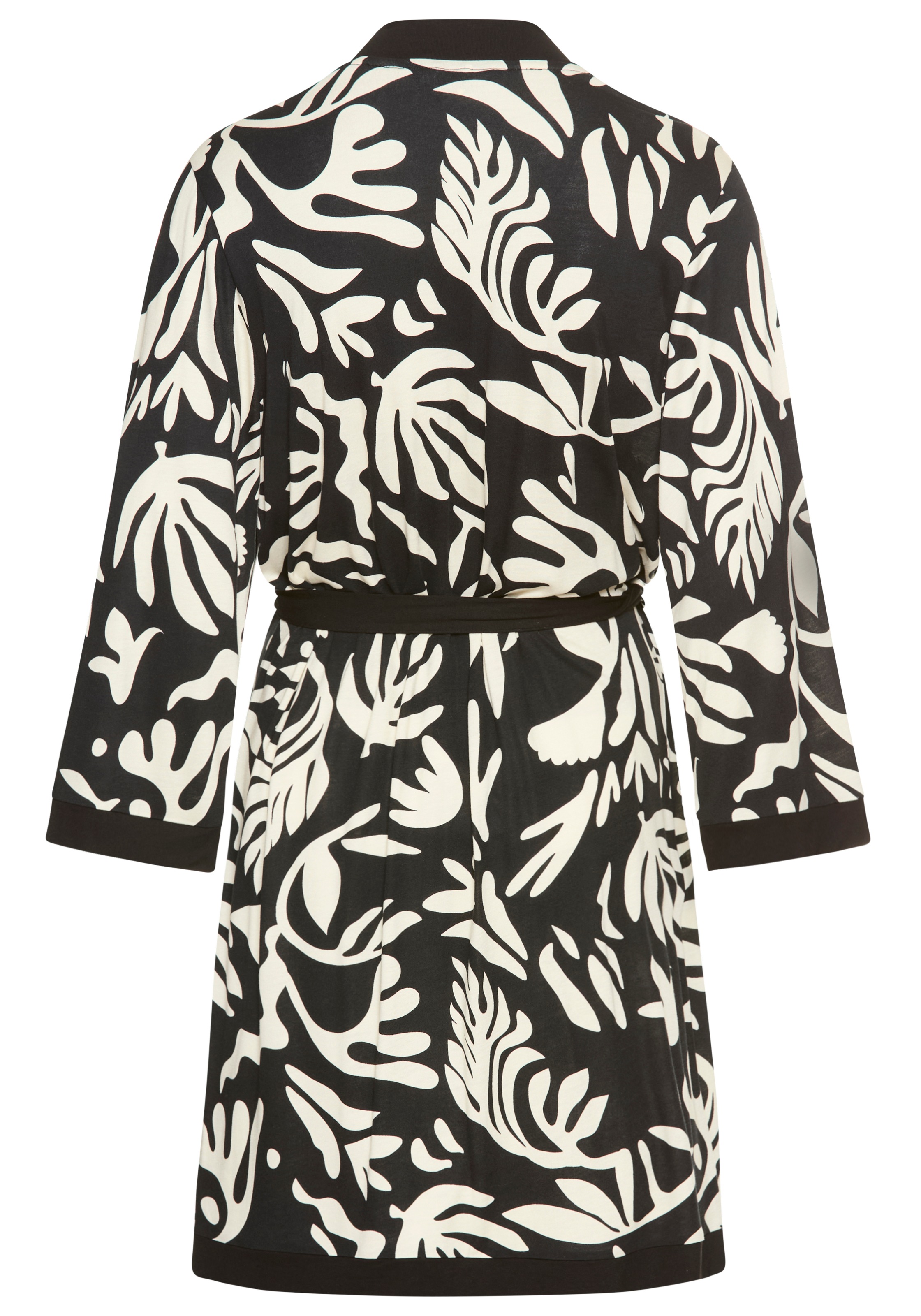 French Connection Kimono 1-teilig,  im zeitlosen Schwarz-Weiss-Look