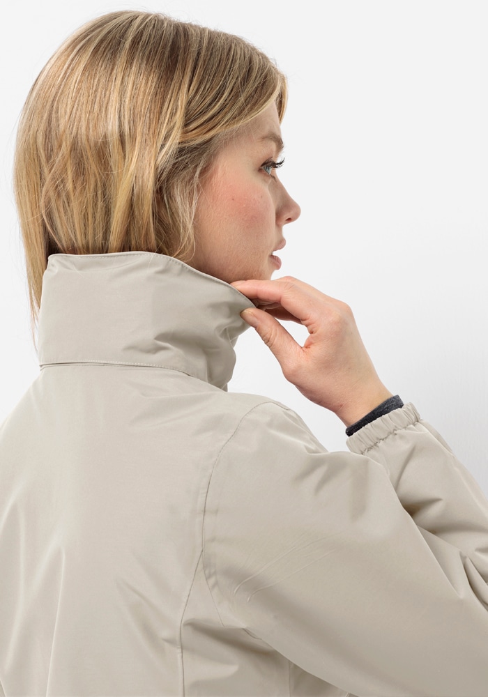 Jack Wolfskin Outdoorjacke »STORMY POINT 2L JKT W« mit Kapuze