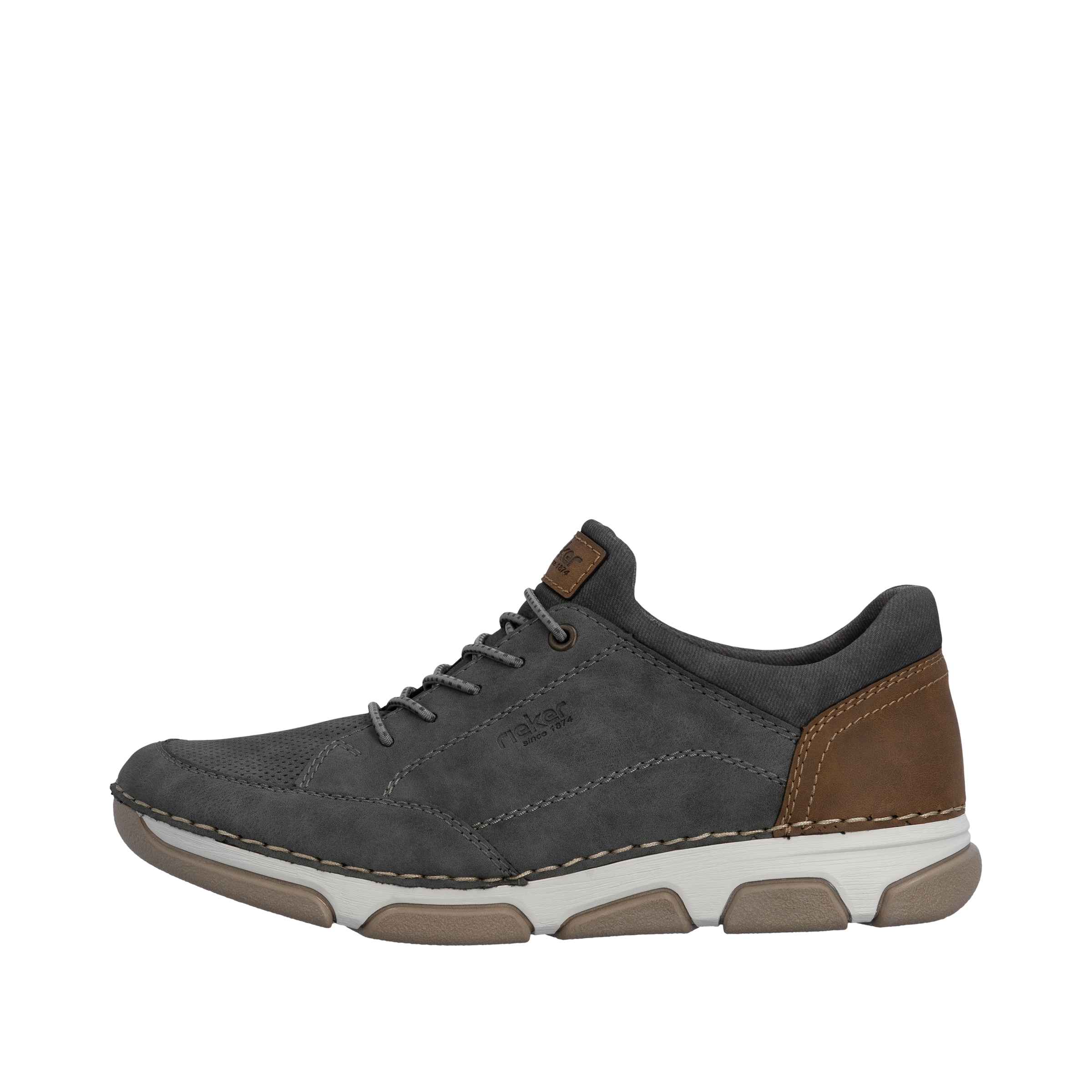 Rieker Baskets slip-on  mocassin, chaussure à enfiler, chaussure basse, sneaker décontracté avec élastique
