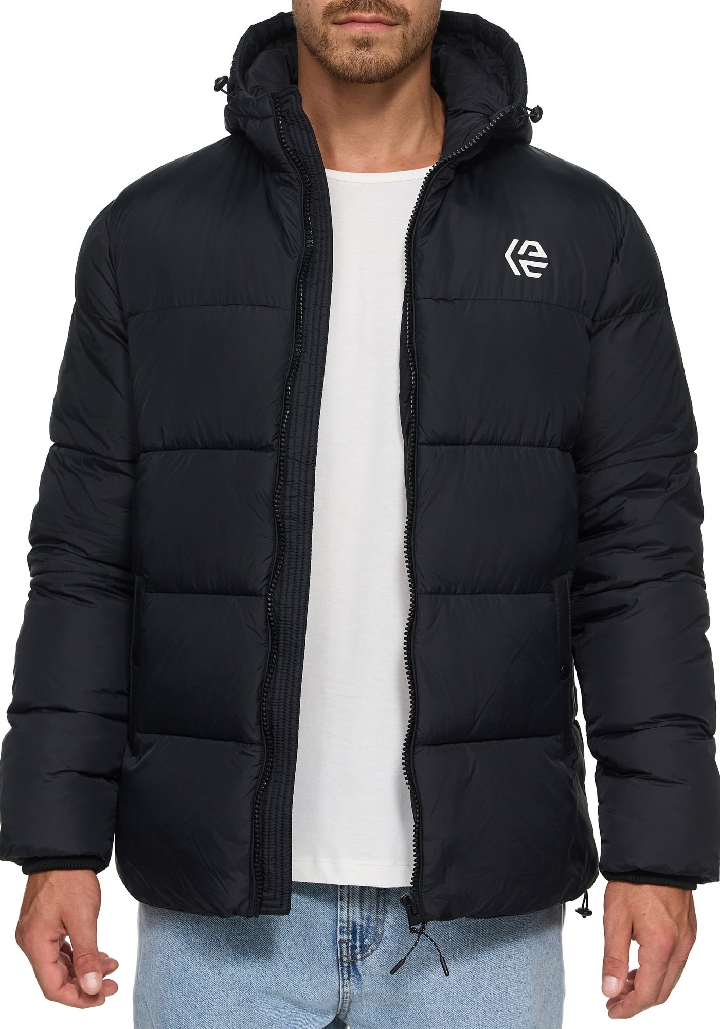 Indicode Steppjacke »INAlanin« mitKapuze