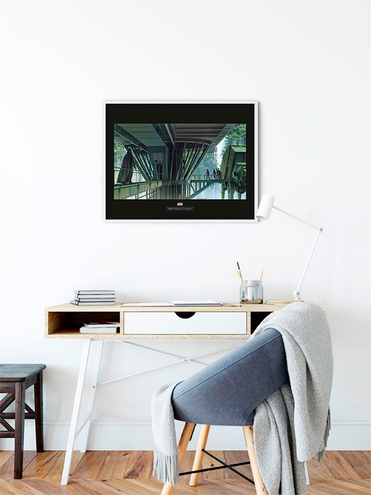 Komar Image »Star Wars Classic RMQ Endor Dock« 1 cuis tlg. Wandbild zur Dekoration im Kinderzimmer - ohne Rahmen