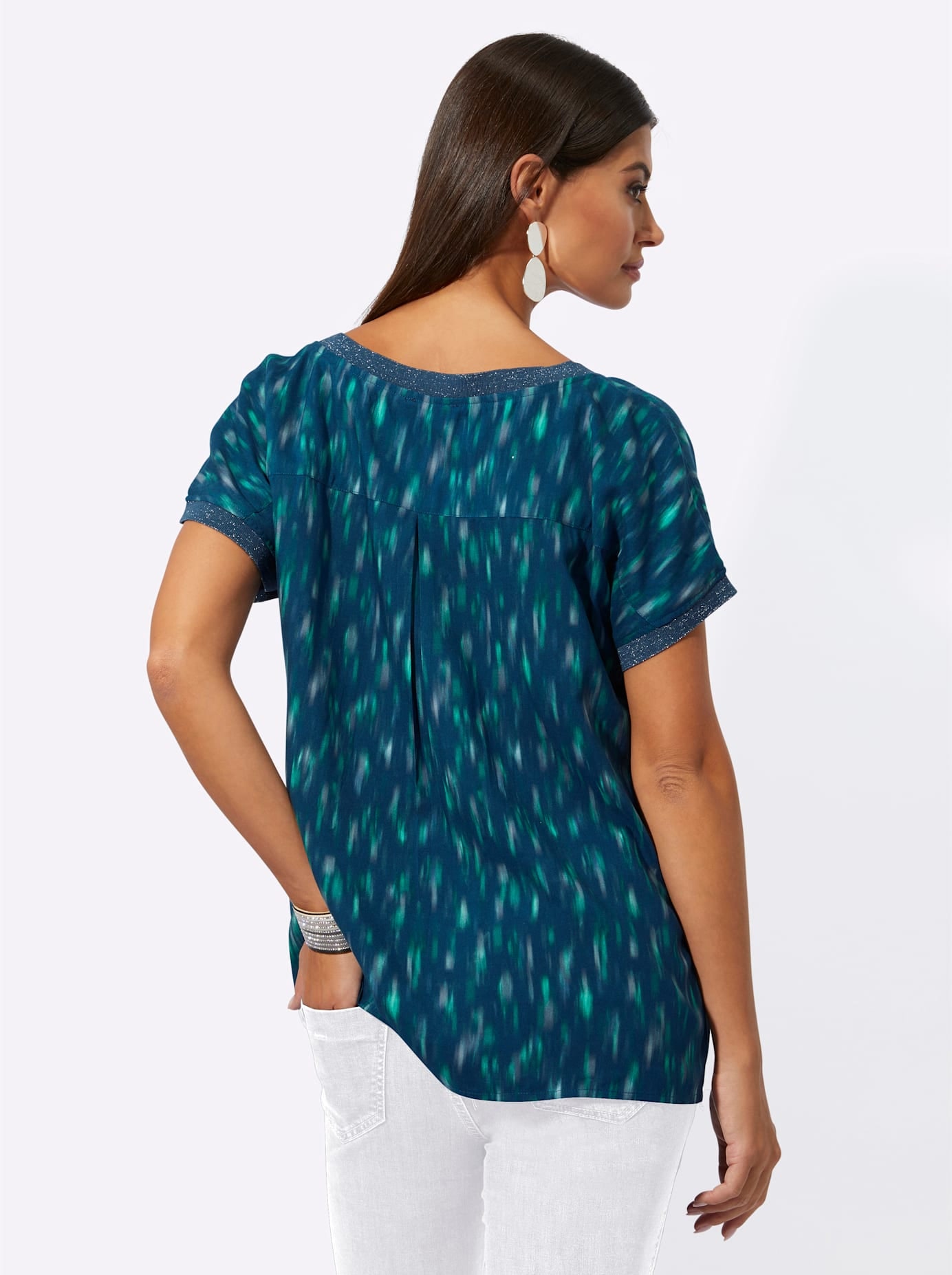 creation L Kurzarmbluse