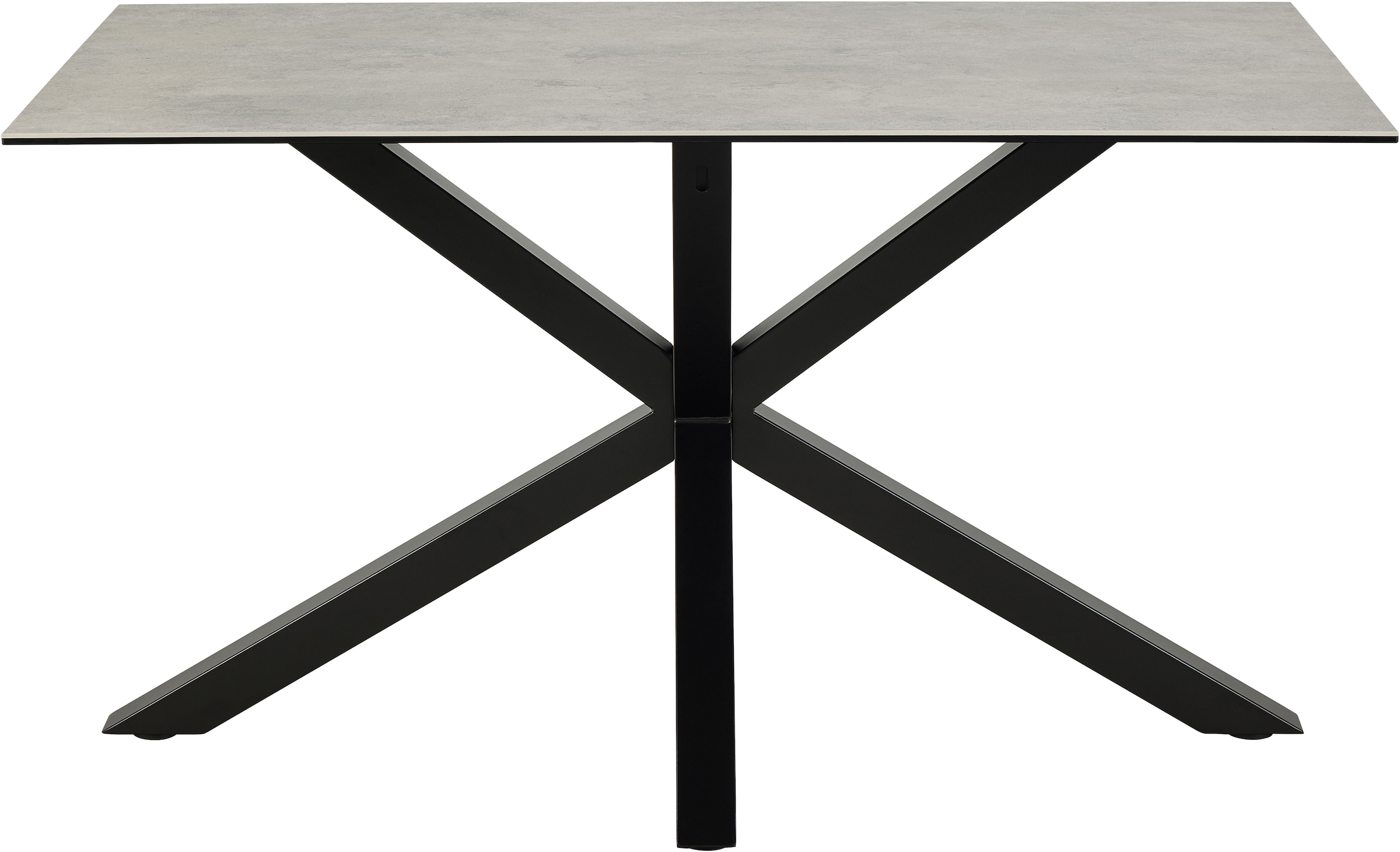 ACTONA GROUP Table de salle à manger »Heaven mit Keramikplatte & stabilem Stahlgestell, mehrere Varianten« Largeur : 135, 160 et 200 cm,  Table à manger design facile d'entretien – robuste, élégante & durable