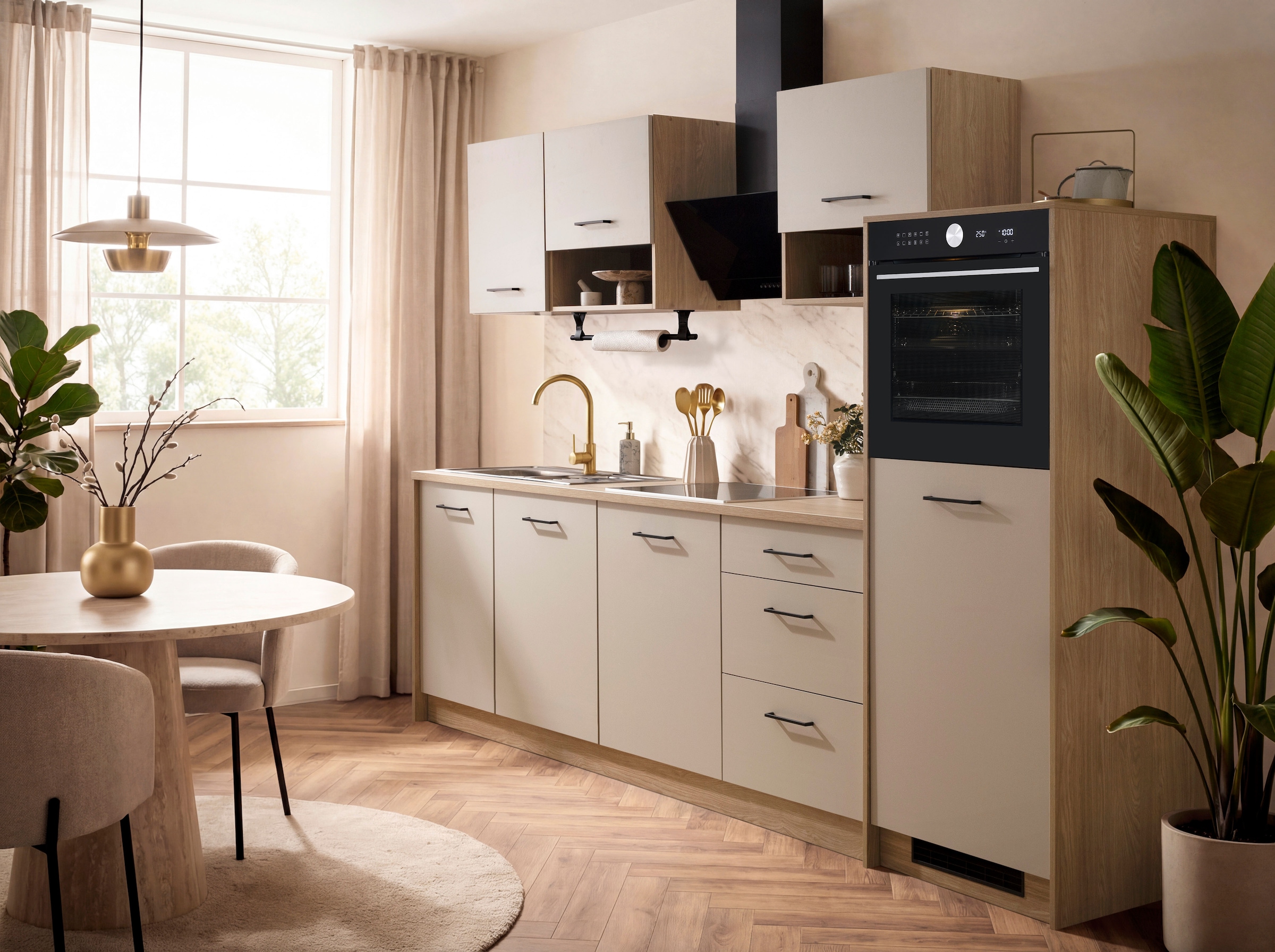 KOCHSTATION Unterschrank »KS-Kolari« 1 Stk. tlg. Masse (B/T/H): 60,1 x 60 x 88 cm