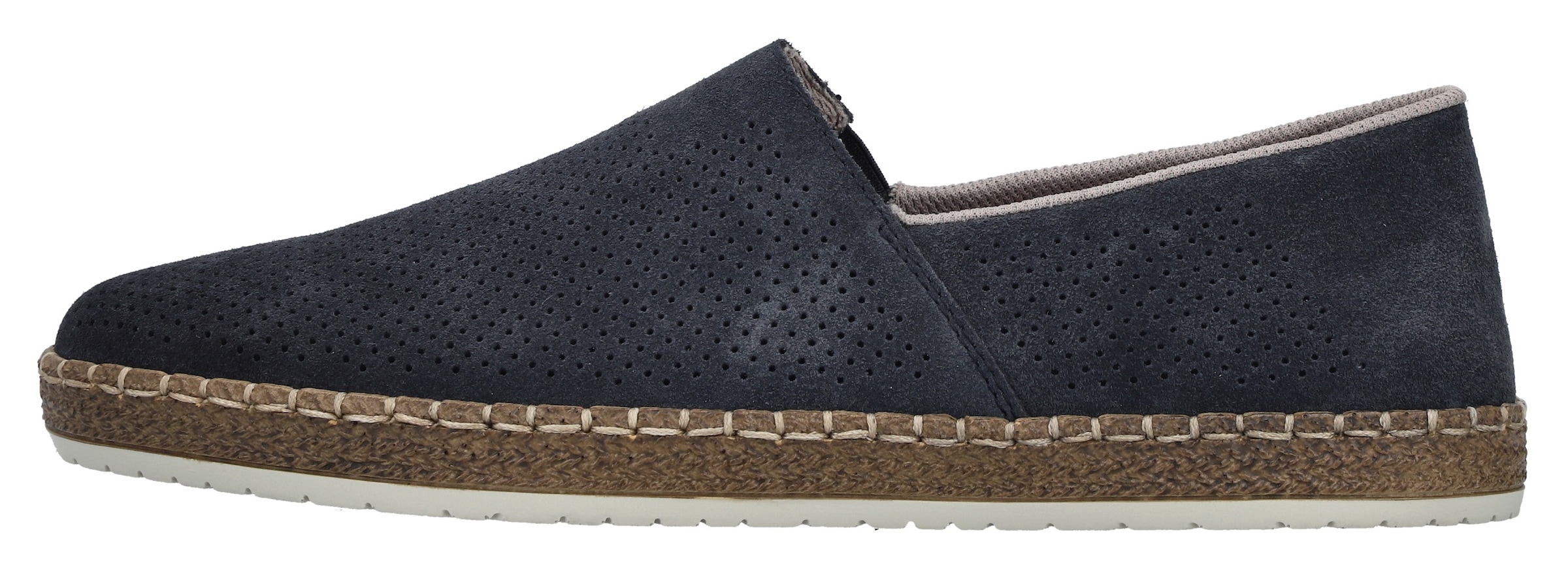 Rieker Slipper  , chaussure à enfiler, mocassin décontracté, mocassin avec perforations