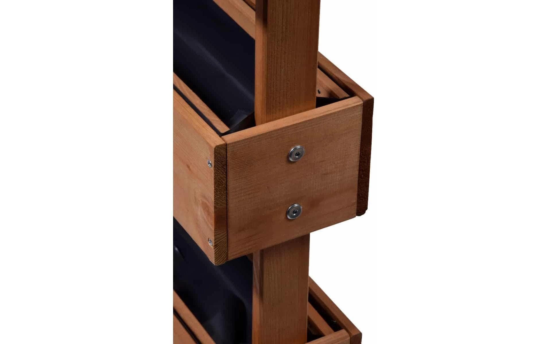 dobar Lit surélevé »mit 3 Pflanzkästen«