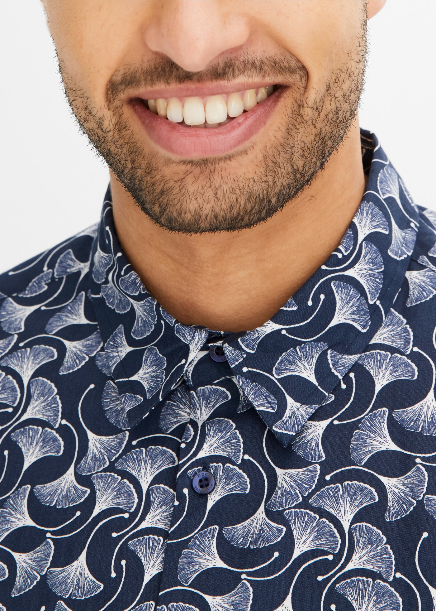 bonprix Chemise à manches longues »gemustertes Langarmhemd« gemustertes Langarmhemd