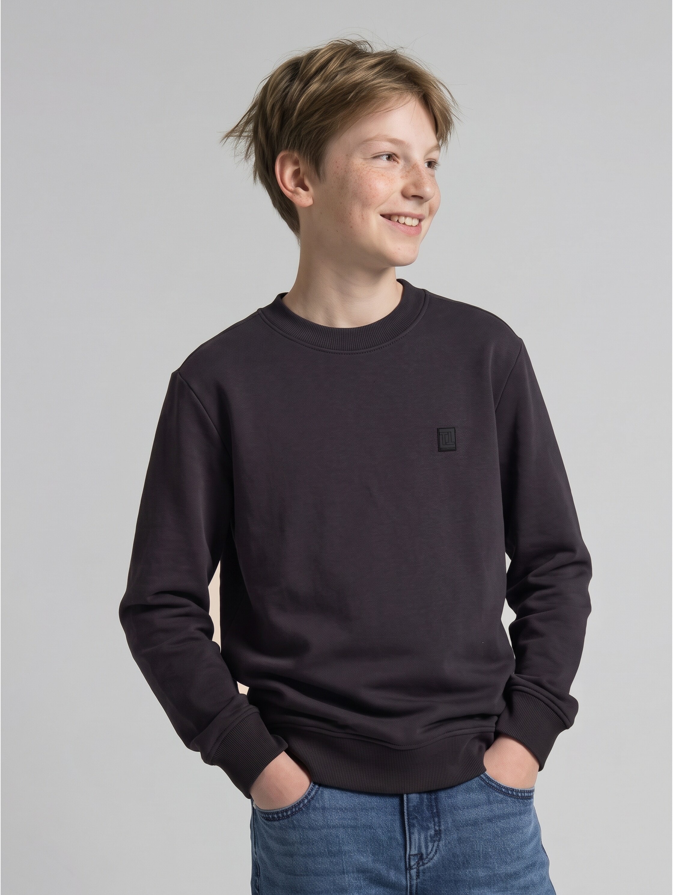 TOM TAILOR Sweatshirt , mit Logo-Badge
