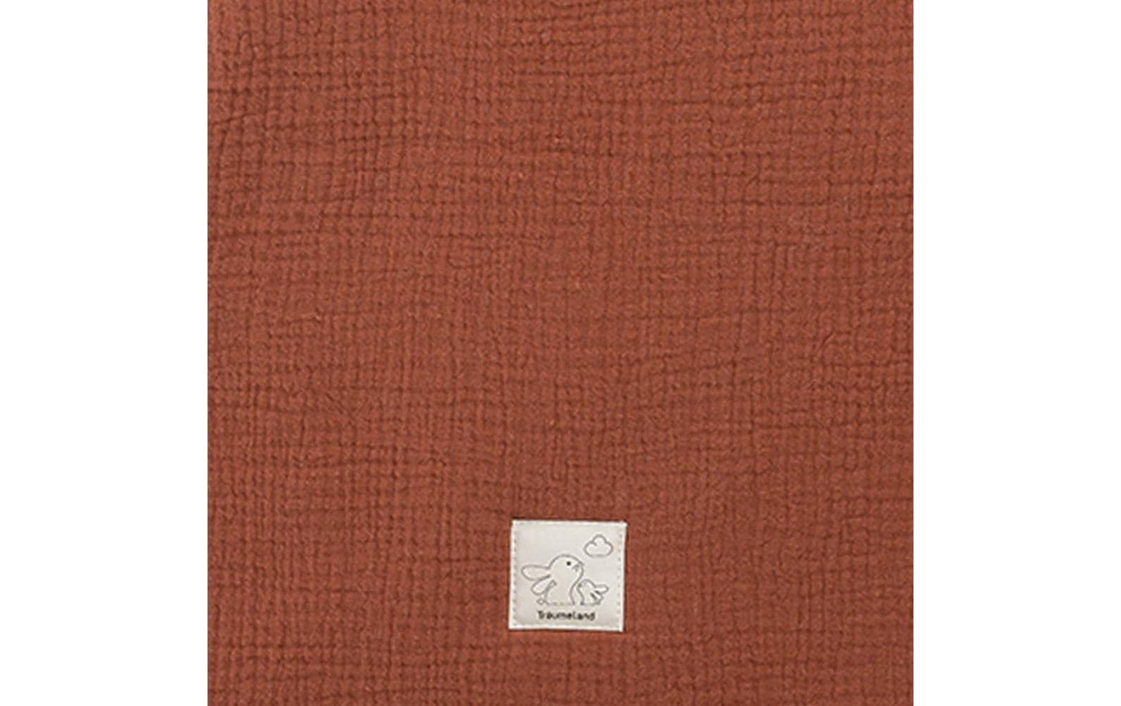 Träumeland Schlafsack »Musselin Terrakotta Grösse 80/86«