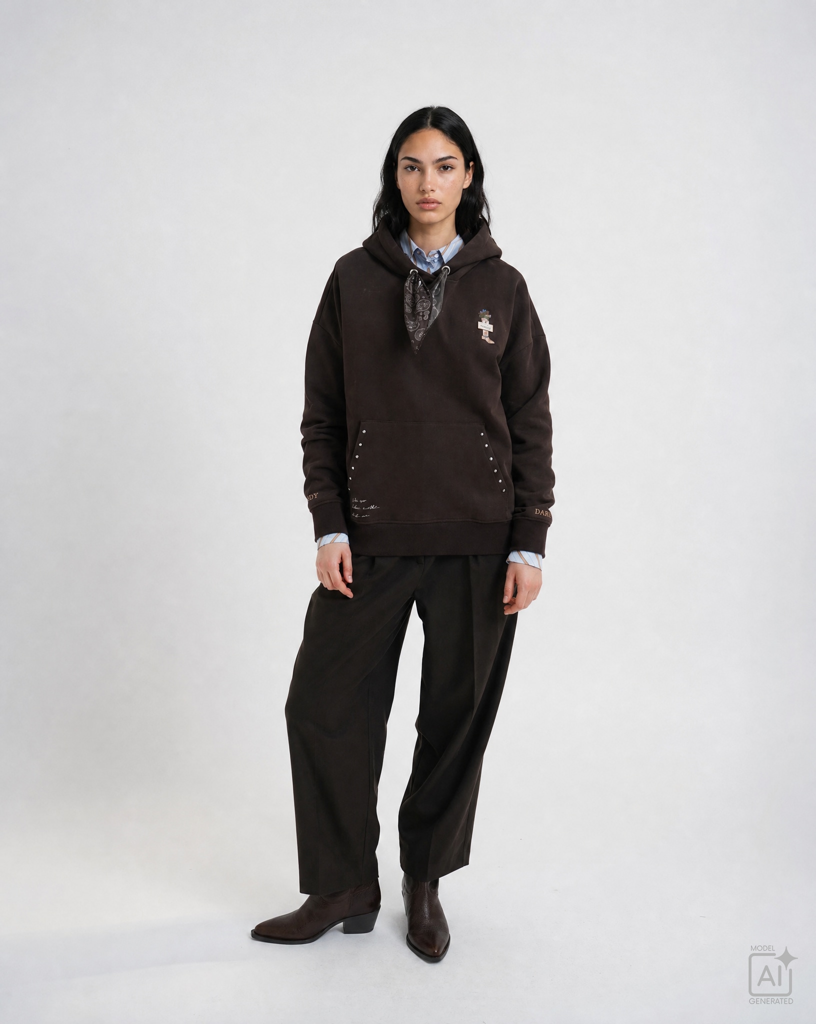 Smith & Soul Hoodie , im Oversize Fit, Baumwollmix
