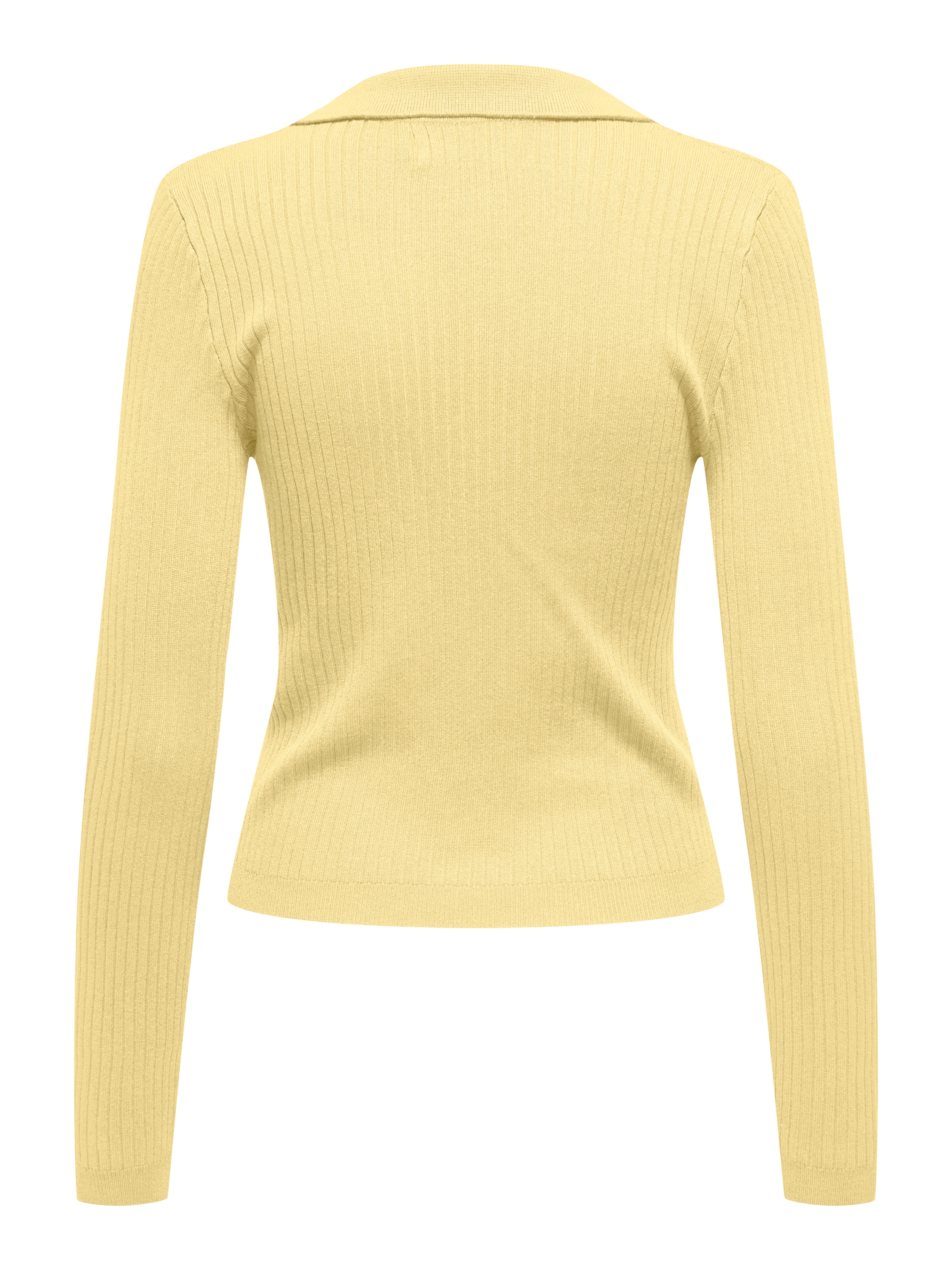 ONLY Pull à col polo »ONLKAYA LS POLO PULLOVER EX KNT« Rippstrick