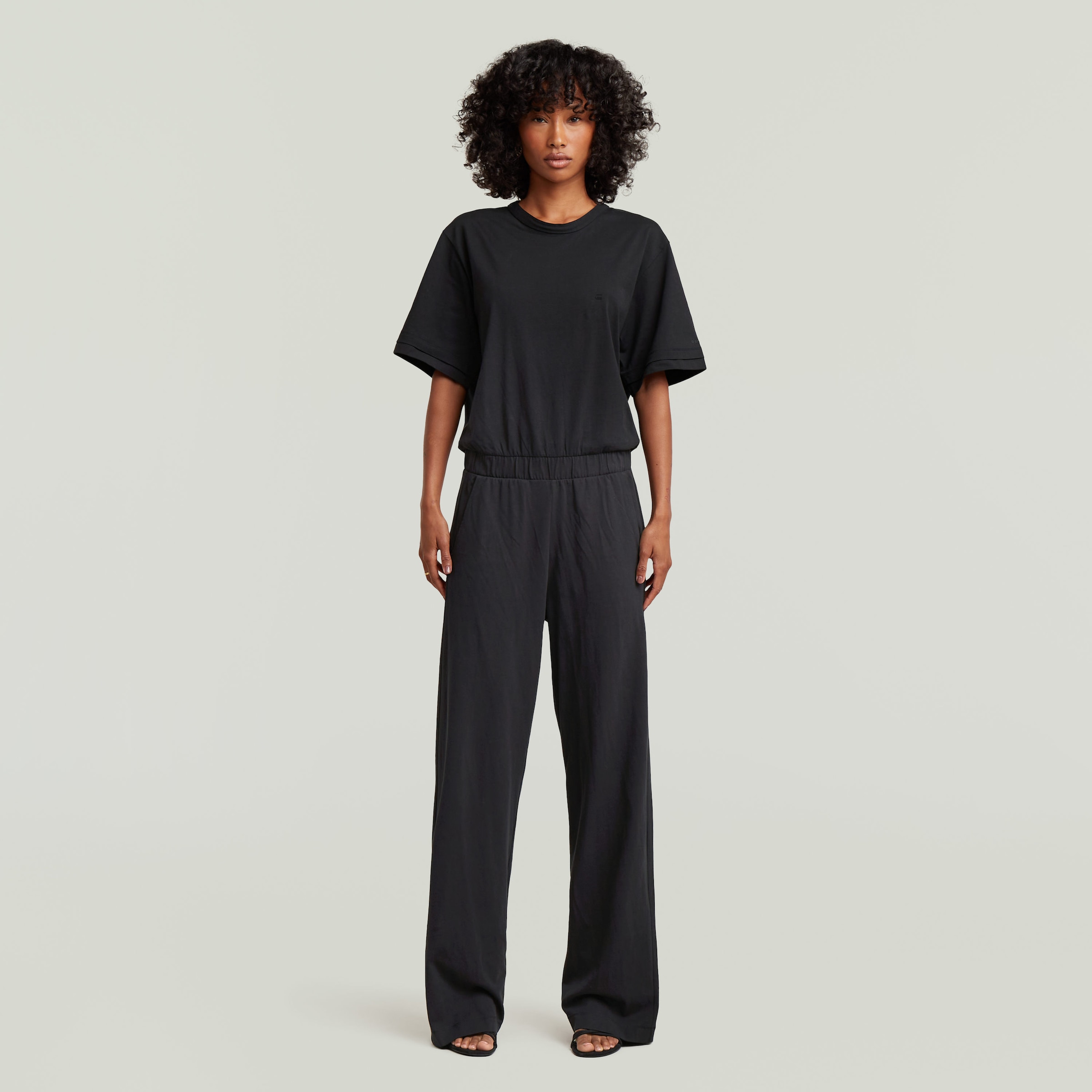 G-STAR Jumpsuit »Jersey Jumpsuit Wmn« mit elastischem Bund
