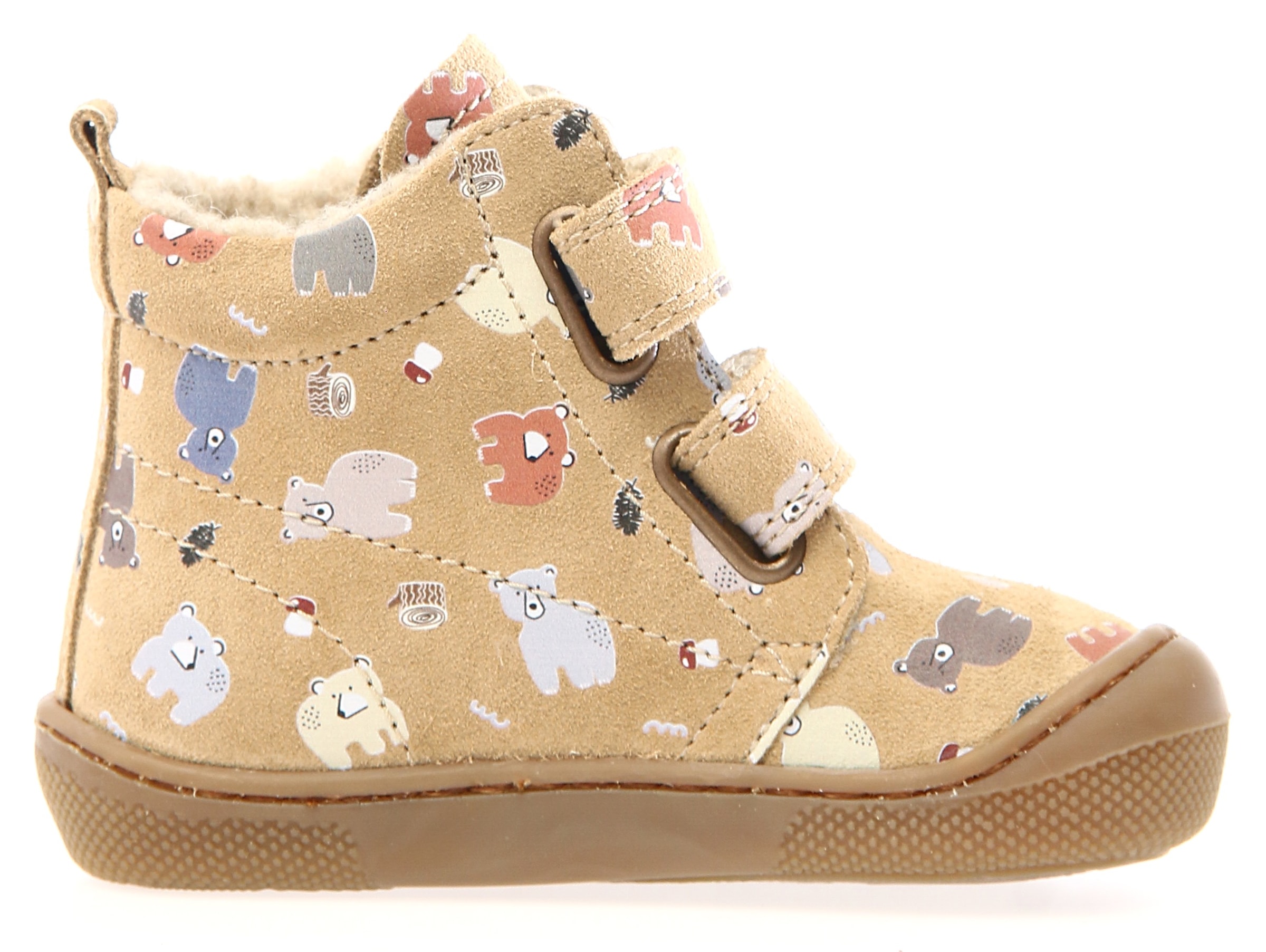 Naturino Lauflernschuh »Wigghi«  Barfussschuh mit Lamas bedruckt, Grössenschablone zum Download